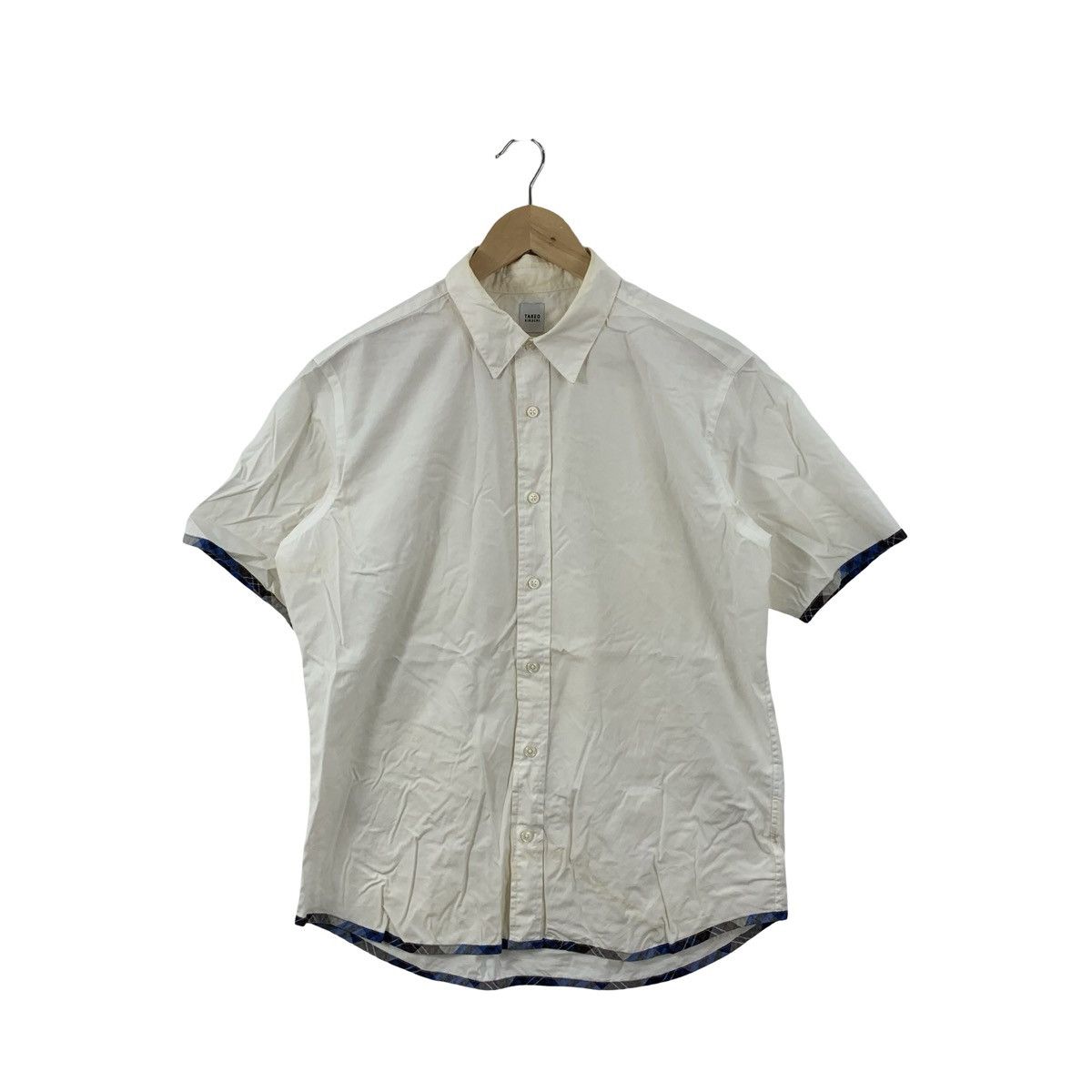 Vintage Vintage Minimalist Short Sleeve Button-Up Shirt Clean Classi Size US M / EU 48-50 / 2 - 1 Thumbnail