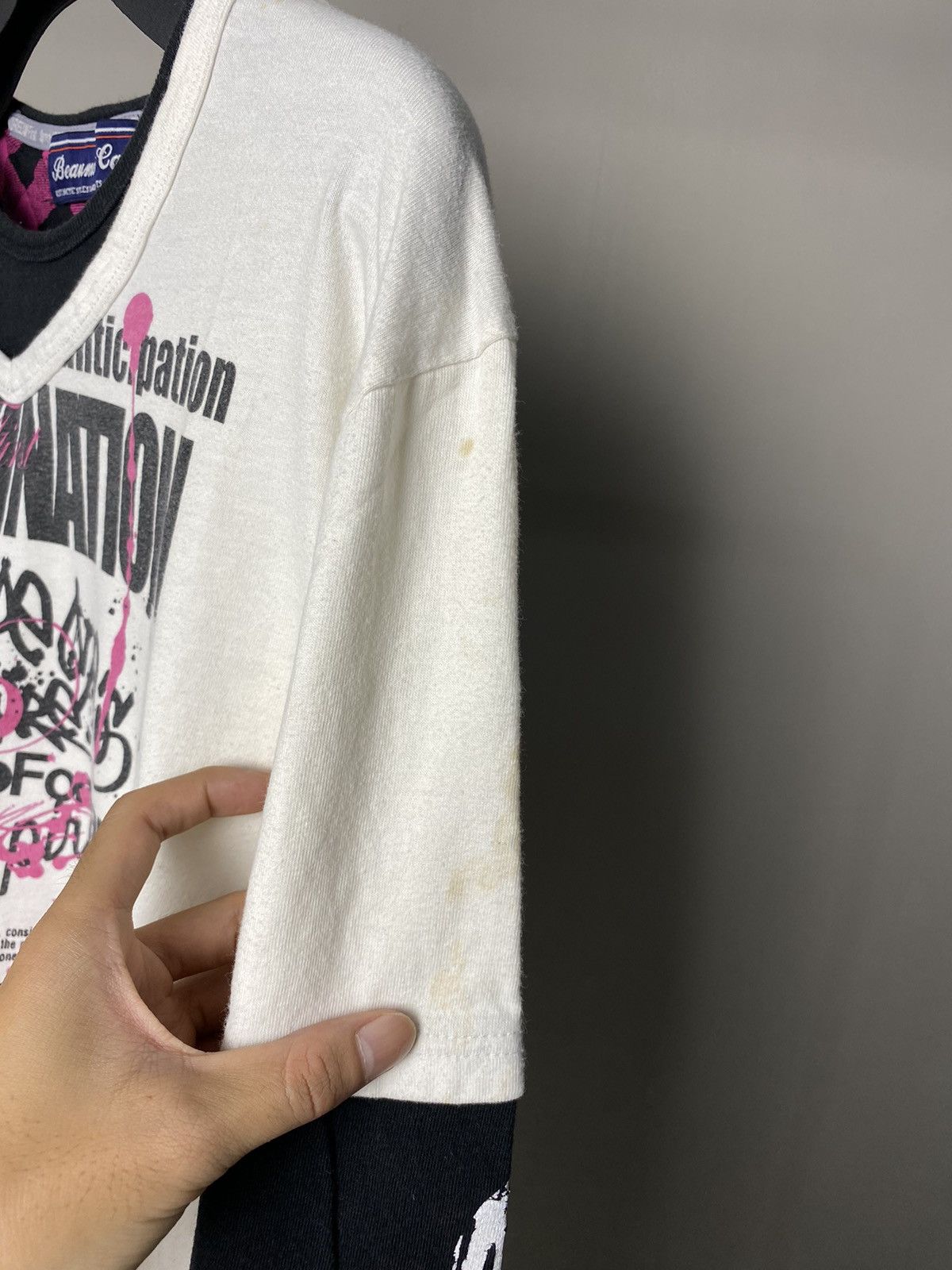 Beauty Beast × Hysteric Glamour × If Six Was Nine Beaumont Carr Poem Double Layer Longsleeve Size US M / EU 48-50 / 2 - 10 Thumbnail