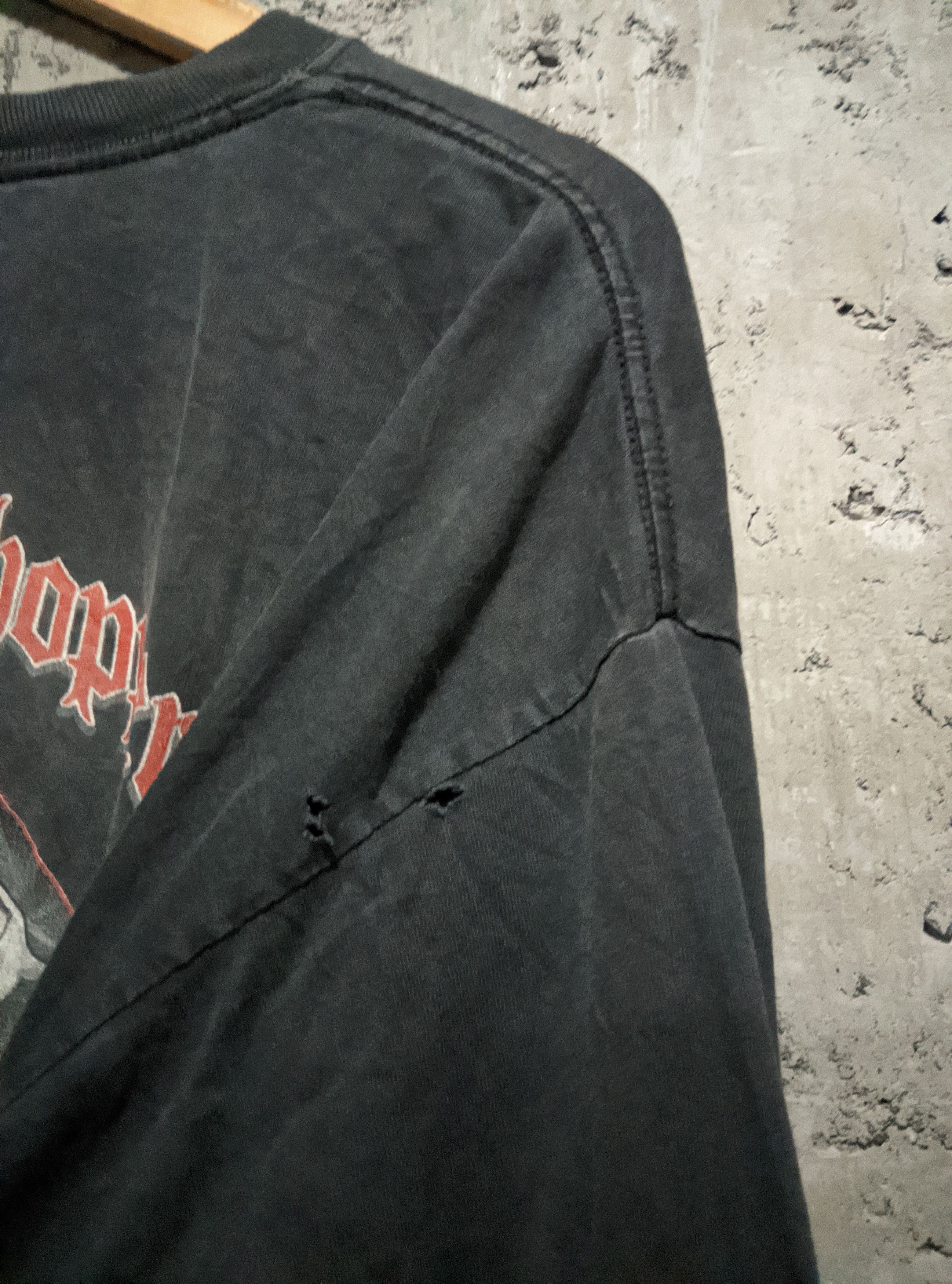 Vintage Vintage 90s hardcore choppers skull westcoast motorcicles t Size US XL / EU 56 / 4 - 12 Thumbnail