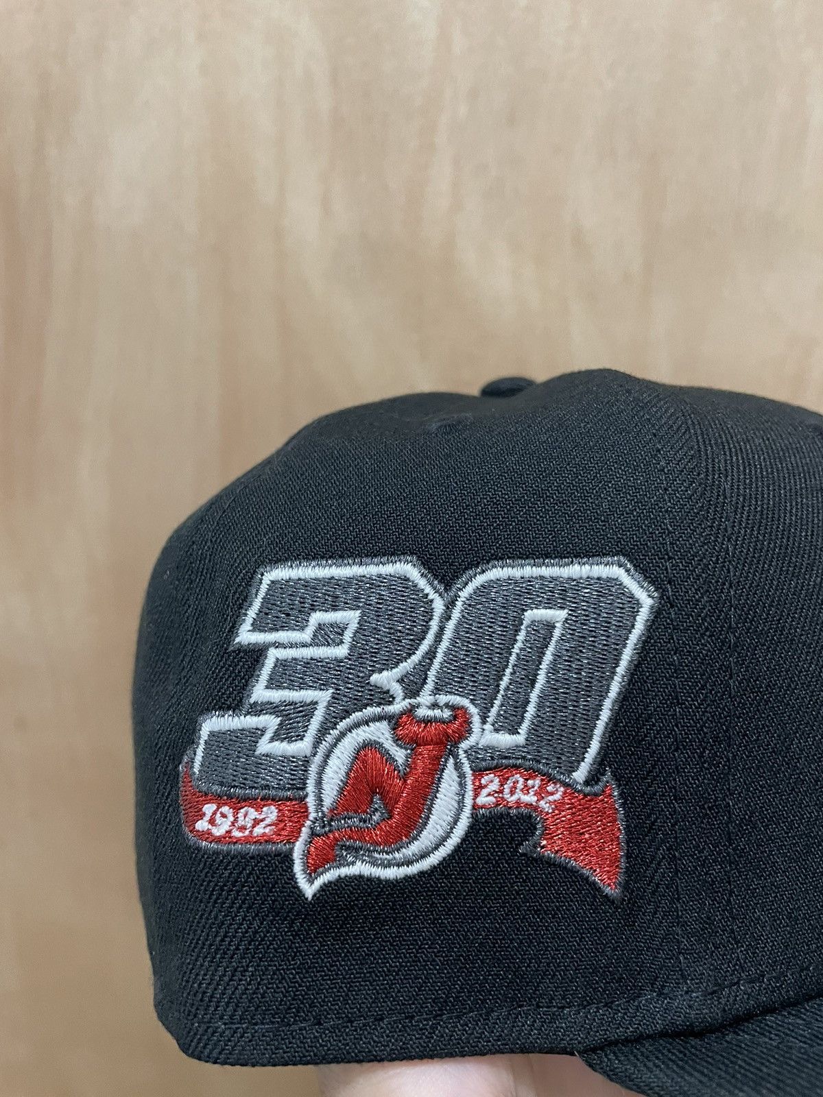 New Era Ecap city New Jersey devils 30 years patch new era 7 1/8 Size ONE SIZE - 4 Thumbnail