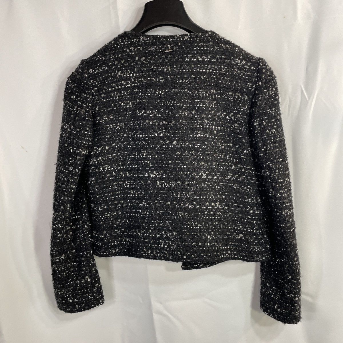 Liu Jo Liu Jo Women Crop Knit Jacket Italy Size 40/M Acrylic Wool Size M / US 6-8 / IT 42-44 - 6 Thumbnail