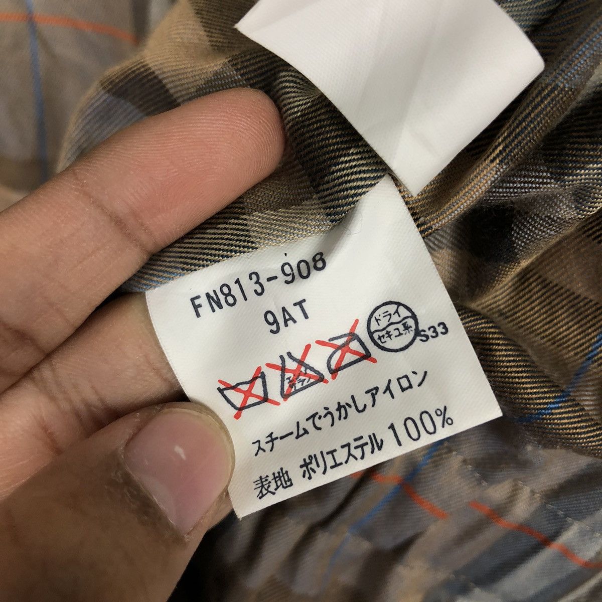Burberry 📌Vintage Burberrys Parka Jacket Blanket Big Logo Nova Check Size M / US 6-8 / IT 42-44 - 22 Thumbnail