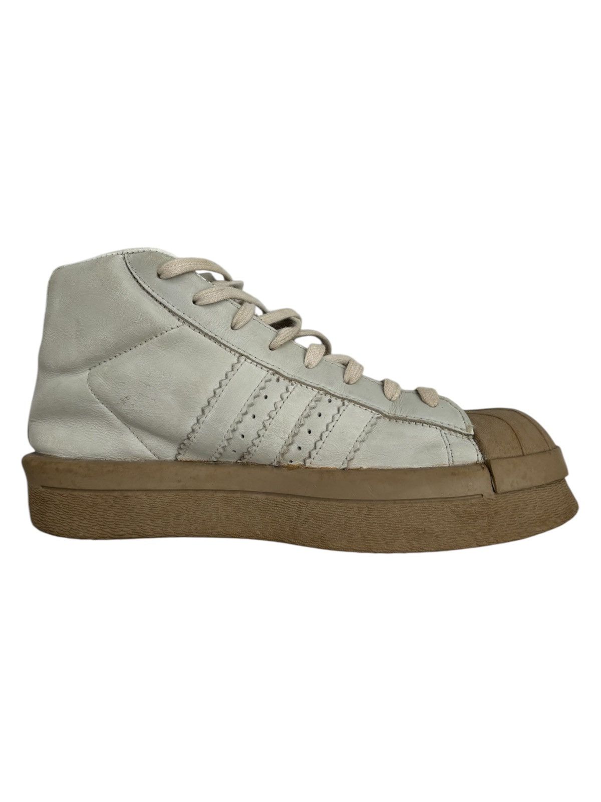 Adidas × Rick Owens AW16 Milk Mastodon Pro Model Size US 8 / EU 41 - 1 Thumbnail