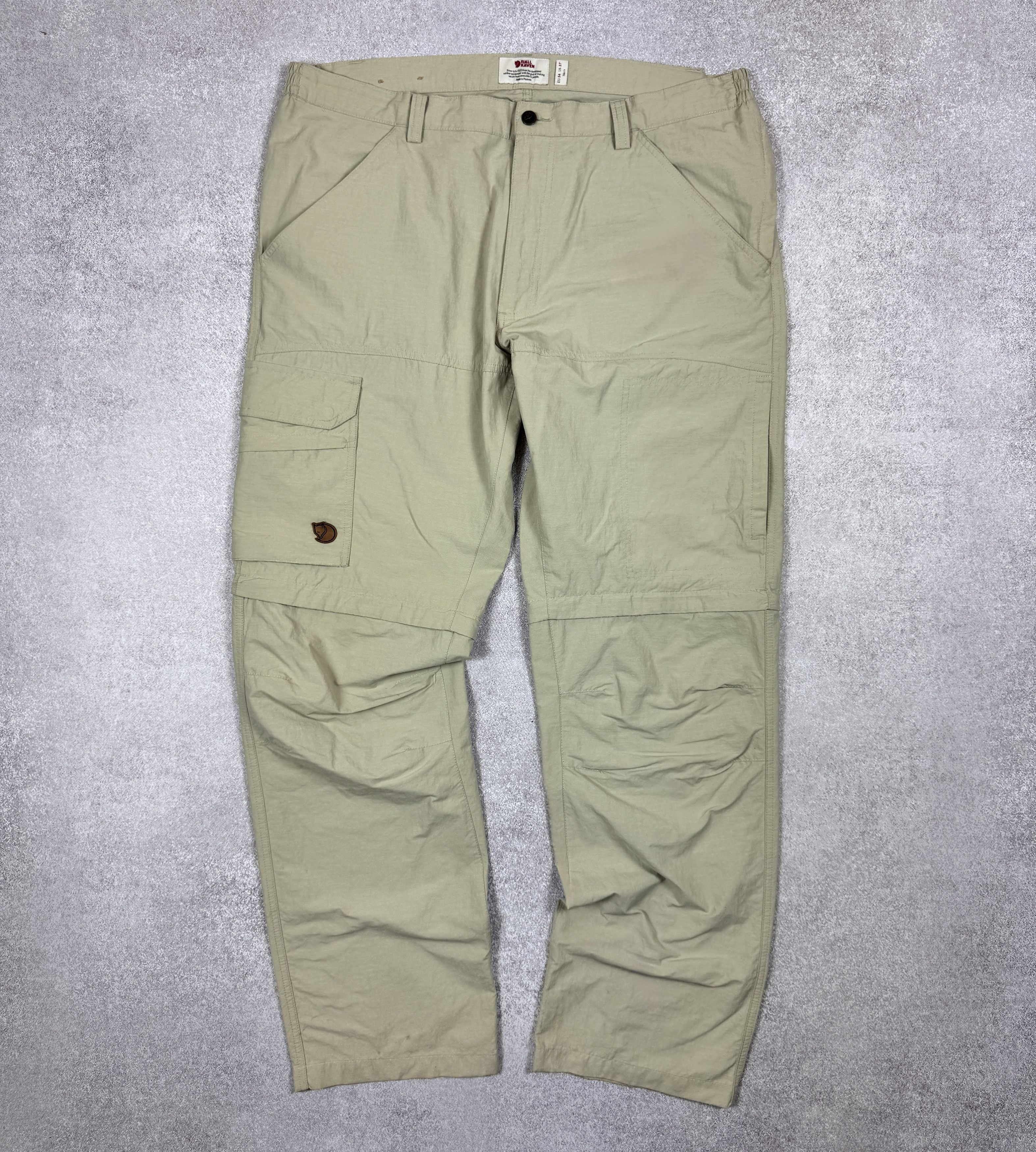 Fjallraven Fjallraven Cape Point MT Zip Off Trousers pants EU 54 US 37 Size US 37 - 3 Thumbnail