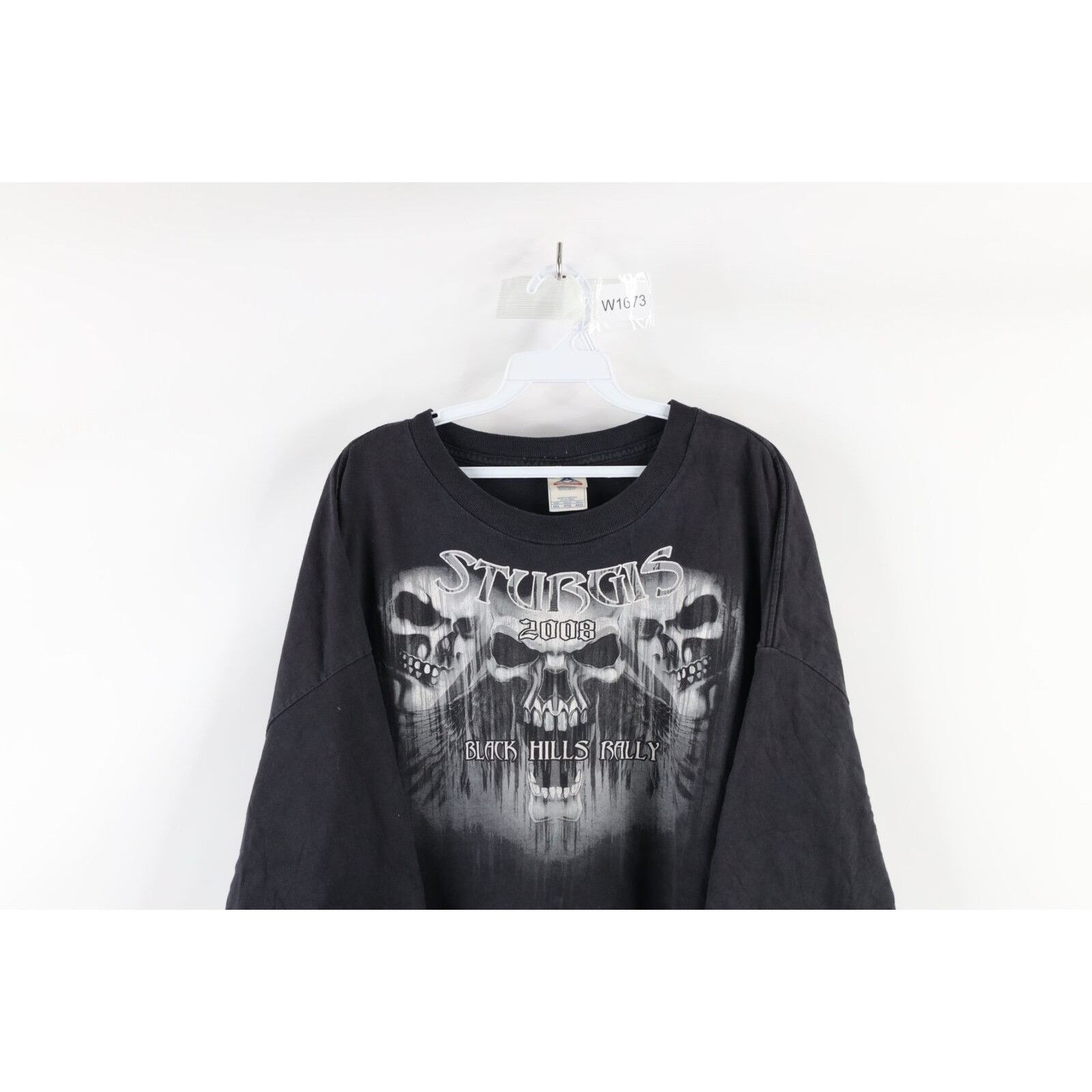 Vintage Vintage Sturgis Black Hills Rally Skull T-Shirt 4XL Size US XXL / EU 58 / 5 - 2 Thumbnail