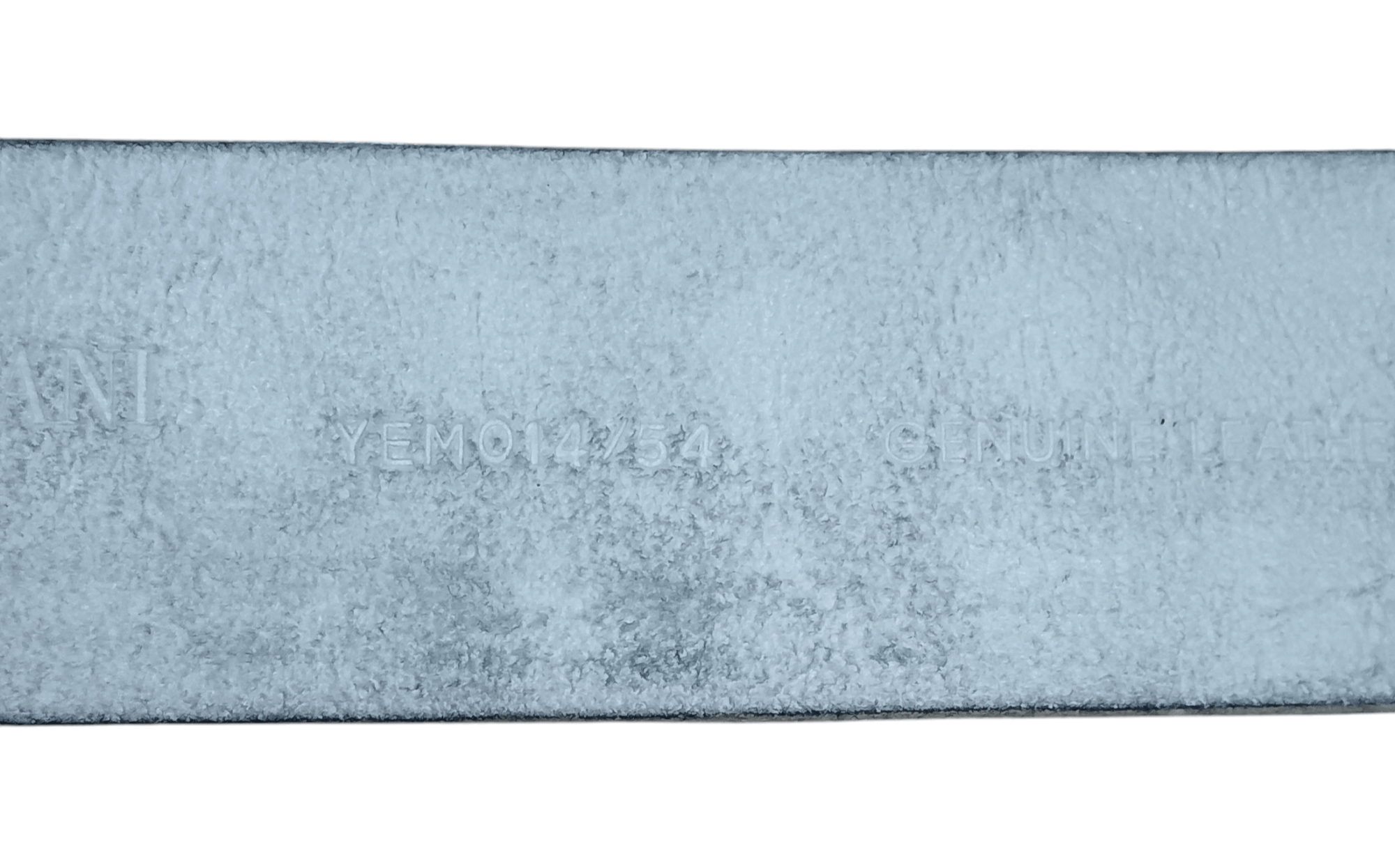 Emporio Armani EMPORIO ARMANI CROC EMBOSSED LEATHER BELT $ SYMBOL BUCKLE Size 34 - 4 Thumbnail
