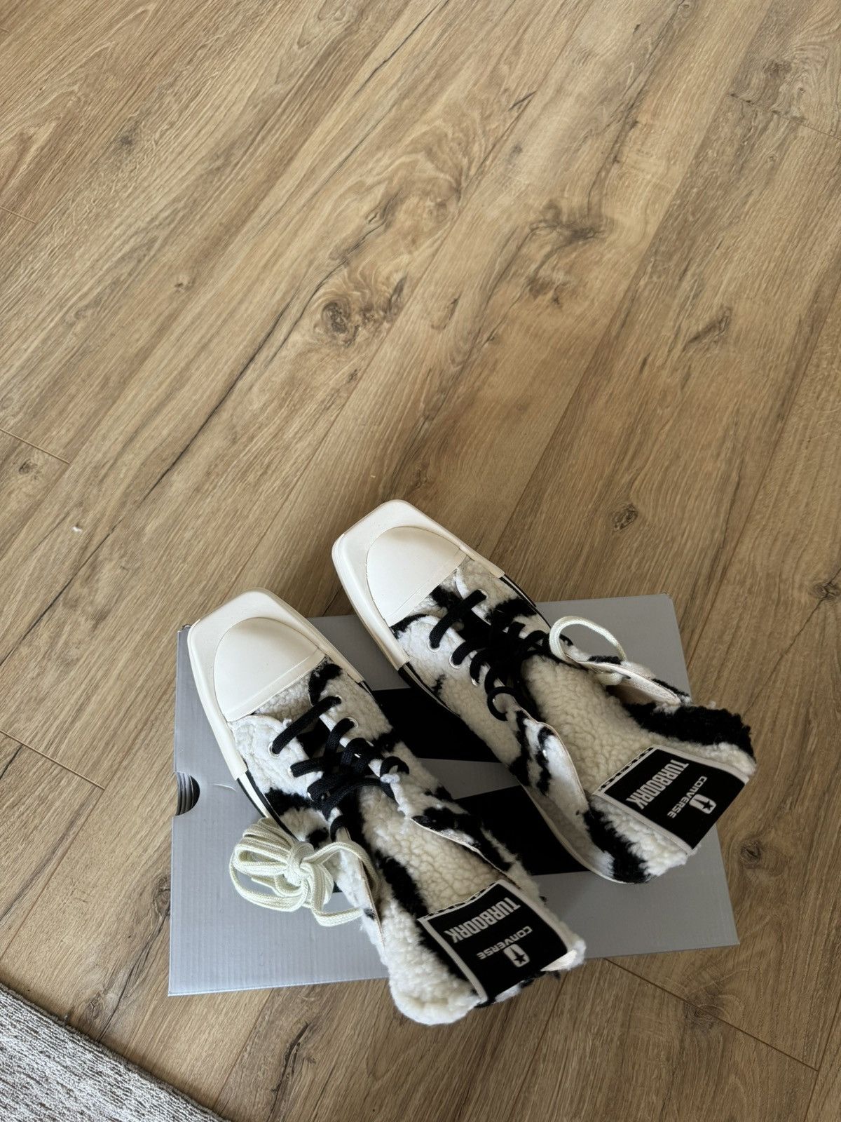 Rick Owens Drkshdw RICK OWENS X CONVERSE 41 Size US 7.5 / EU 40-41 - 4 Thumbnail