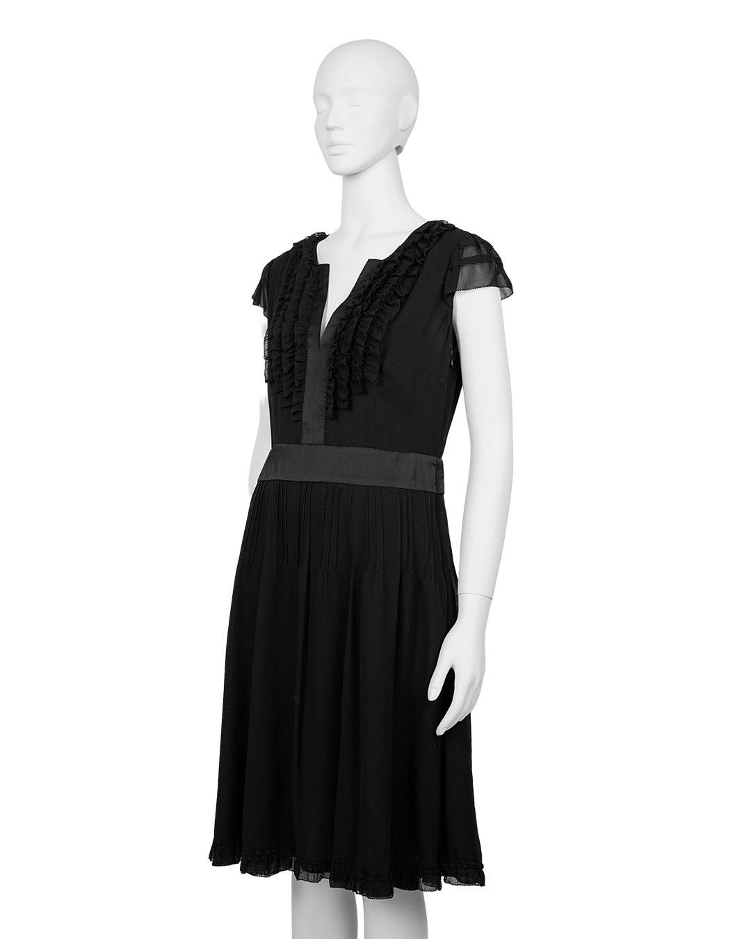 Emporio Armani Emporio Armani Silk Dress Size L / US 10 / IT 46 - 5 Thumbnail