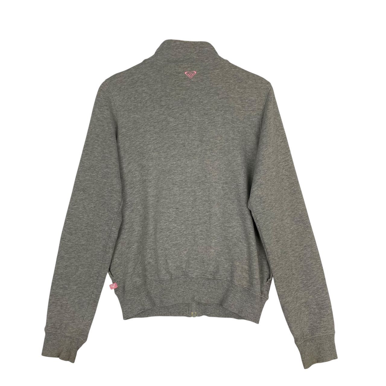 Quiksilver Vintage Roxy Surf Spell Out Logo Fullzipper Sweater Size L / US 10 / IT 46 - 8 Thumbnail