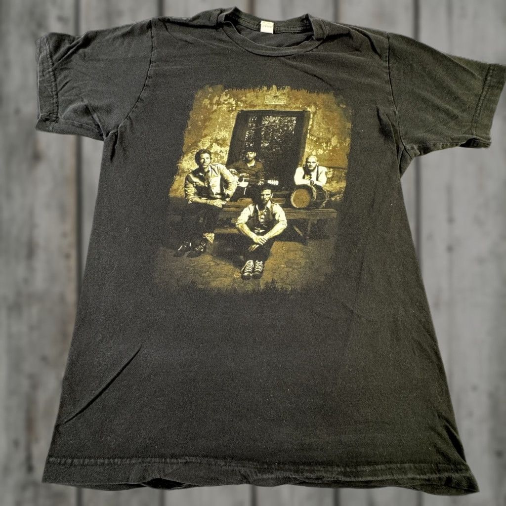 Tultex VINTAGE Coldplay Viva La Vida Tour Shirt Mens Small Black Band Concert Tee 2009 Tour Dates Tultex Size US S / EU 44-46 / 1 - 1 Thumbnail