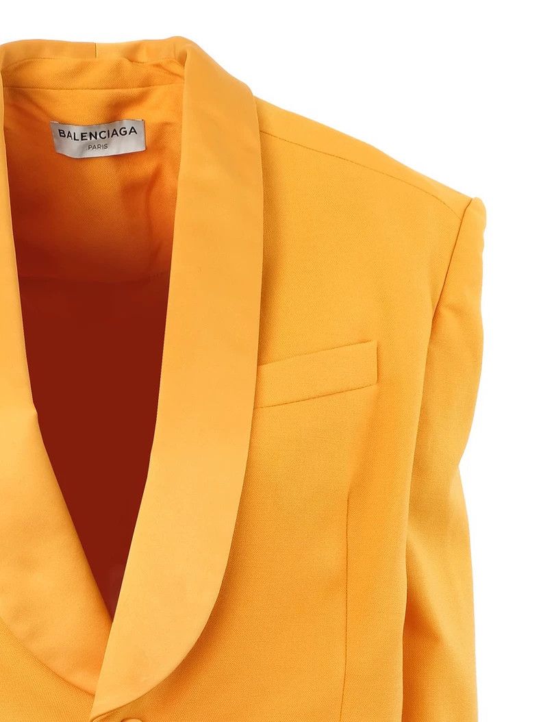 Balenciaga Balenciaga size 34 Suit Jacket Orange Size XS / US 0-2 / IT 36-38 - 7 Thumbnail