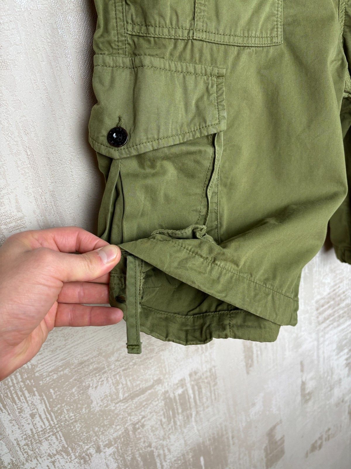 Pretty Green Pretty Green Army Cargo Bermuda Shorts Men's Size W 34 Size US 34 / EU 50 - 5 Thumbnail