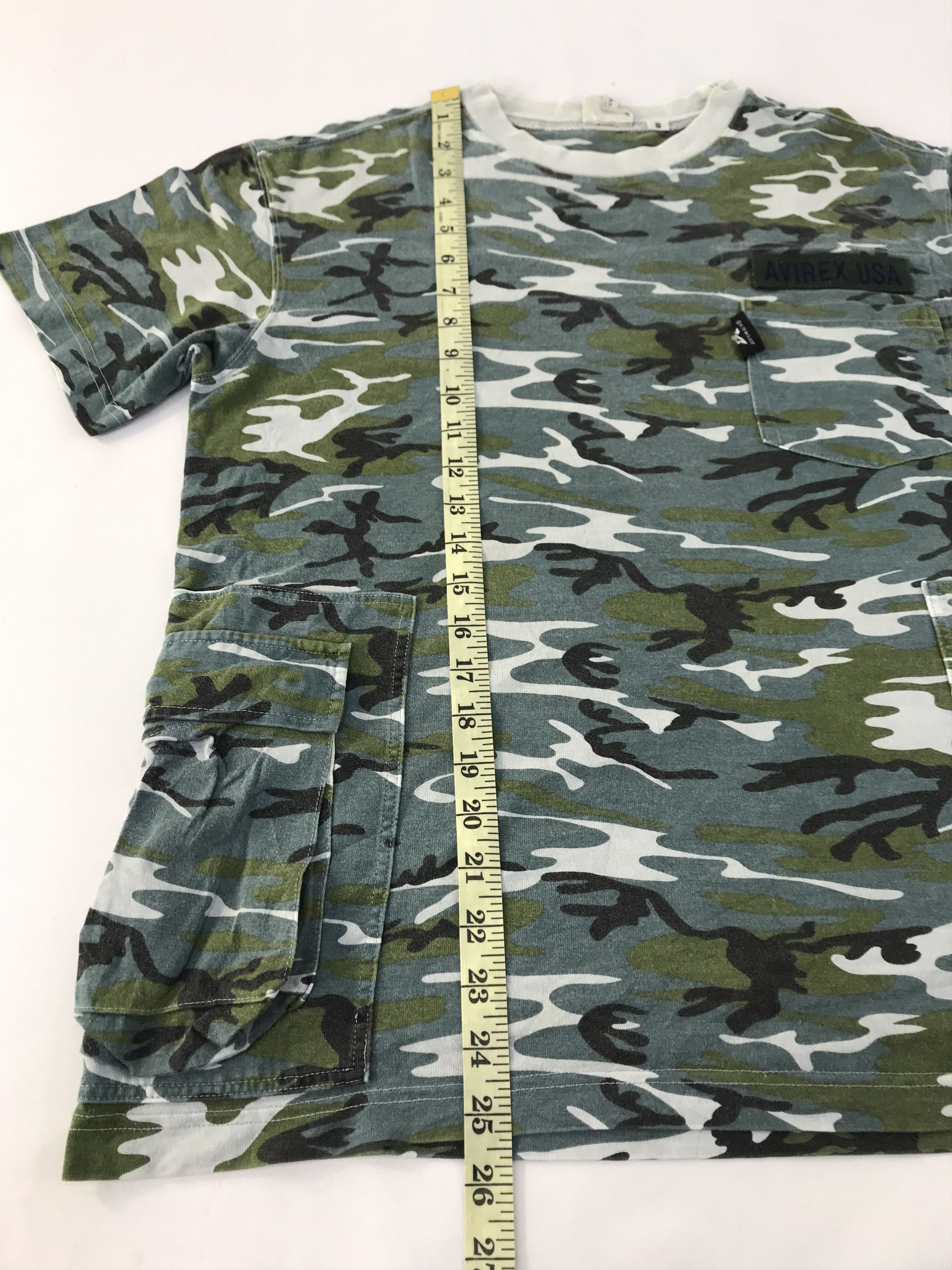 Avirex Avirex USA Army Camo Single Pocket Printed Logo Size US M / EU 48-50 / 2 - 13 Thumbnail