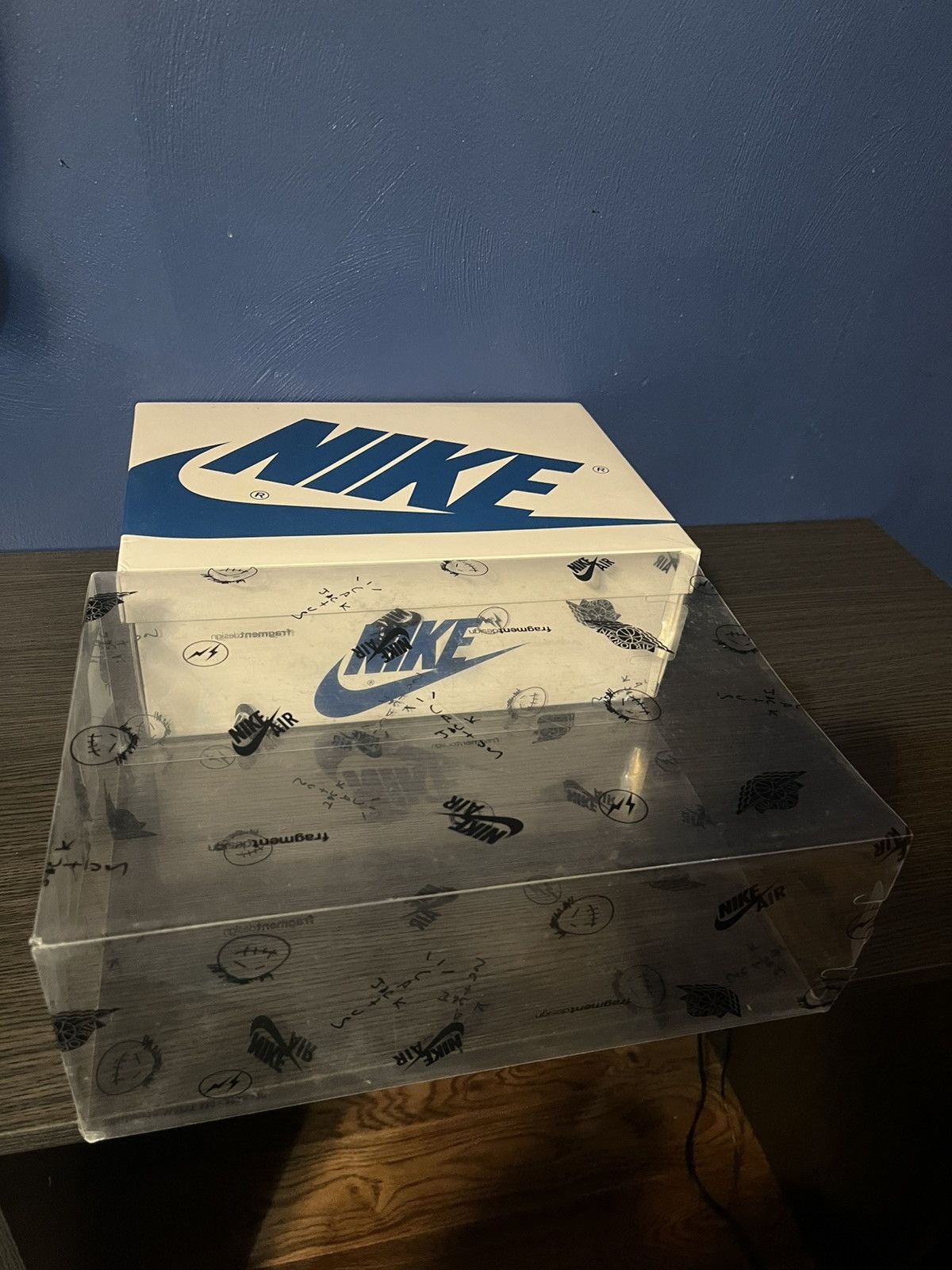 Fragment Design × Nike × Travis Scott Jordan 1 Retro Low OG SP Fragment x Travis Scott Size US 11 / EU 44 - 22 Thumbnail