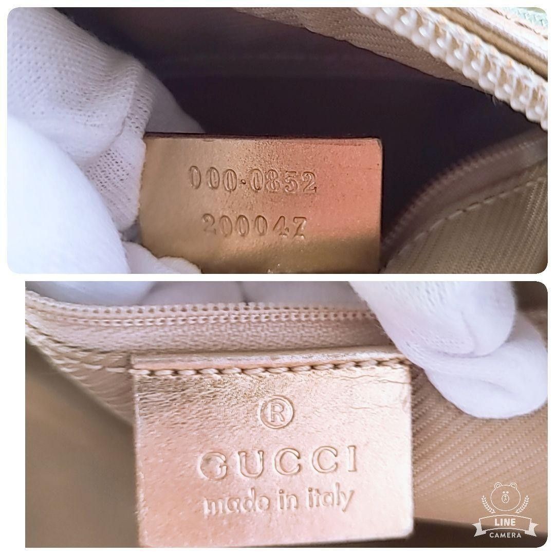 Gucci Gucci - Turqoise Mini Handbag GG Monogram Vintage Size ONE SIZE - 7 Thumbnail