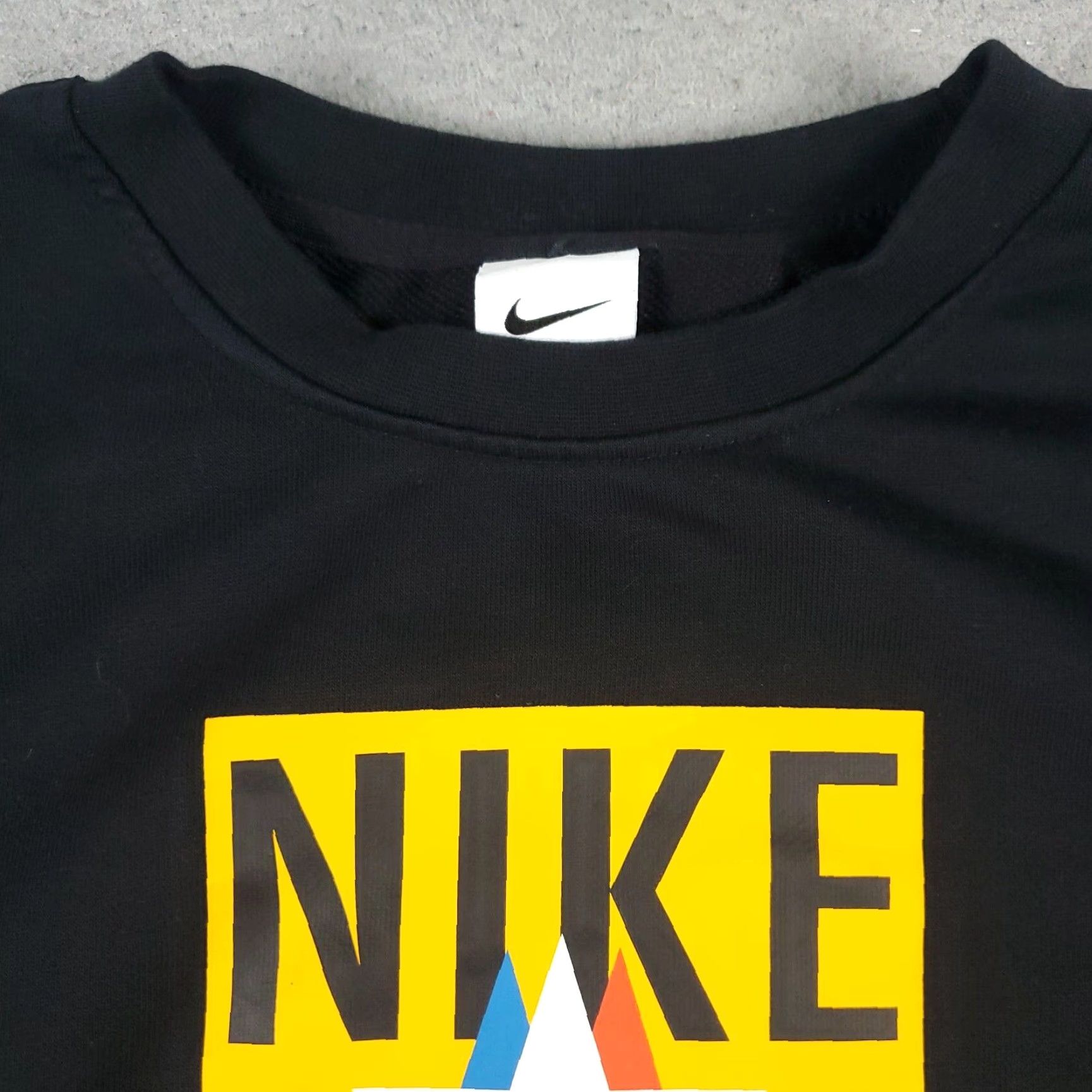 Nike Nike Mens Size Small Black Swoosh Casual Pullover Sweatshirt Size US S / EU 44-46 / 1 - 2 Thumbnail