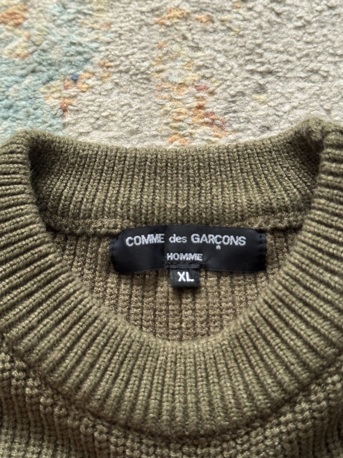 Comme des Garcons Homme Comme Des Garcon Homme Knit Sweater Size US XL / EU 56 / 4 - 4 Thumbnail