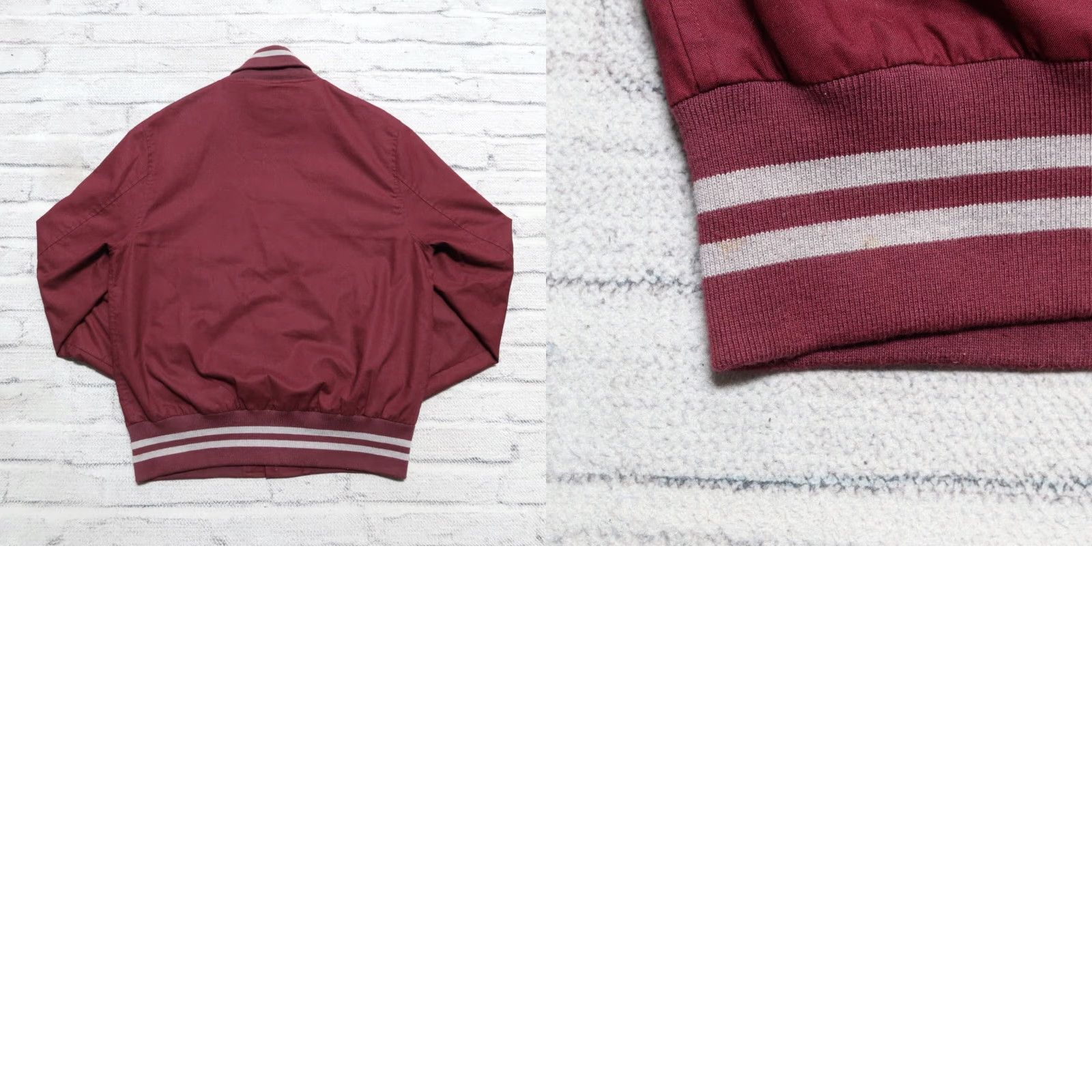 Golden Bear Golden Bear Varsity Jacket for Union Made Size M Maroon Men Adult Jacket Size US M / EU 48-50 / 2 - 10 Thumbnail