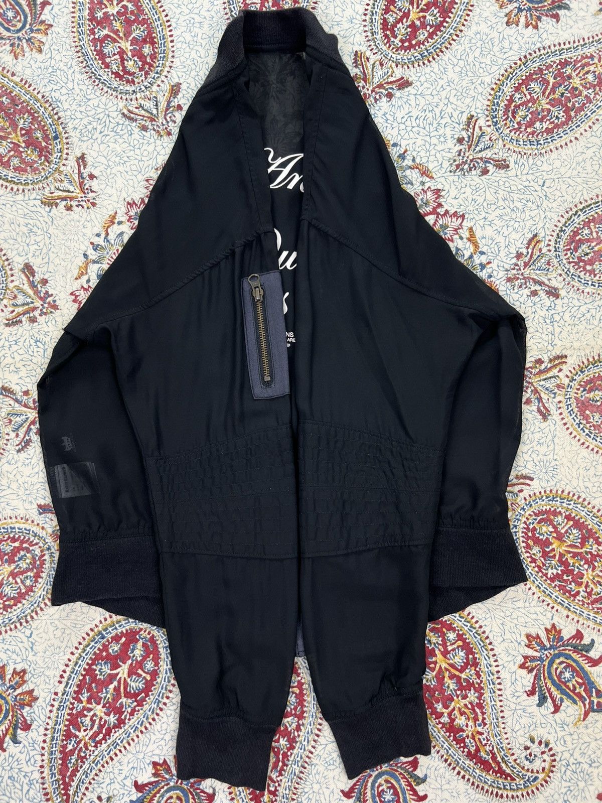 Japanese Brand Rodeo Crowns Mosquito Net Bomber Jacket Size S / US 4 / IT 40 - 6 Thumbnail
