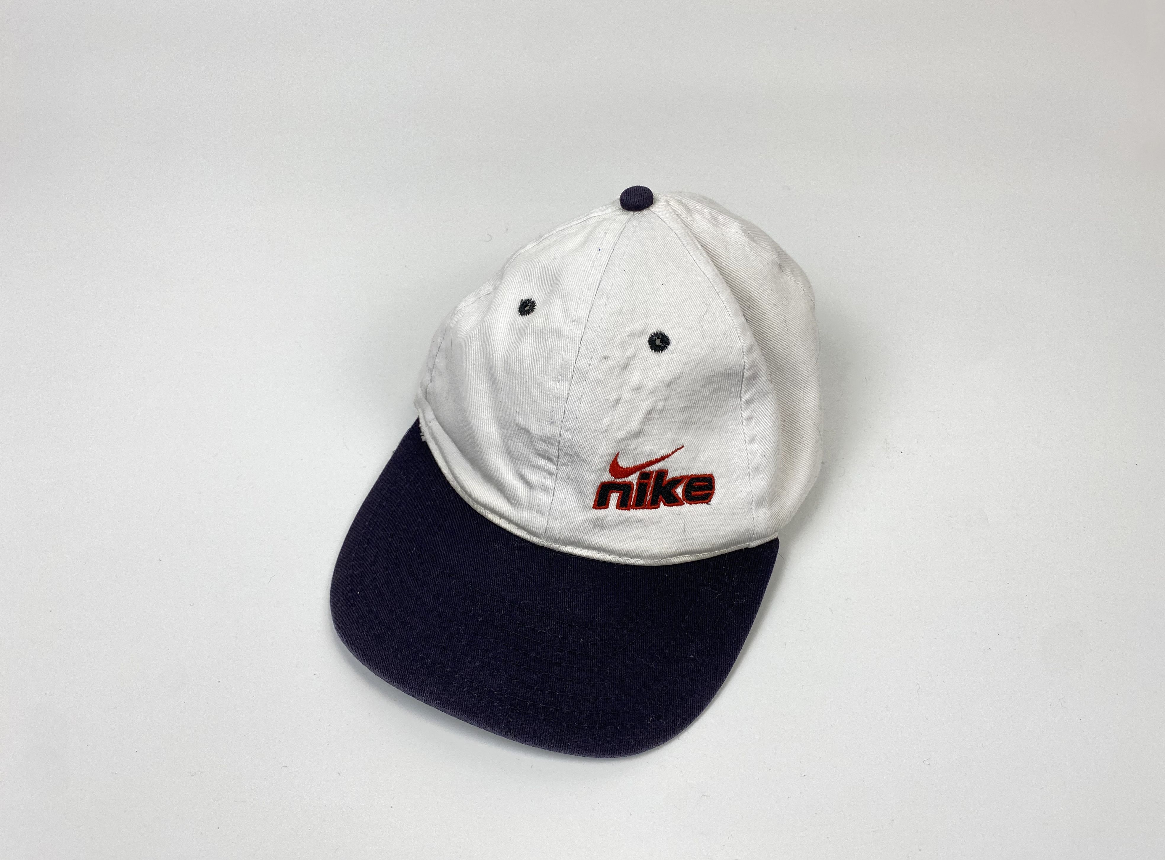 Nike VIntage 1990s NIKE Swoosh Cap Size ONE SIZE - 1 Thumbnail
