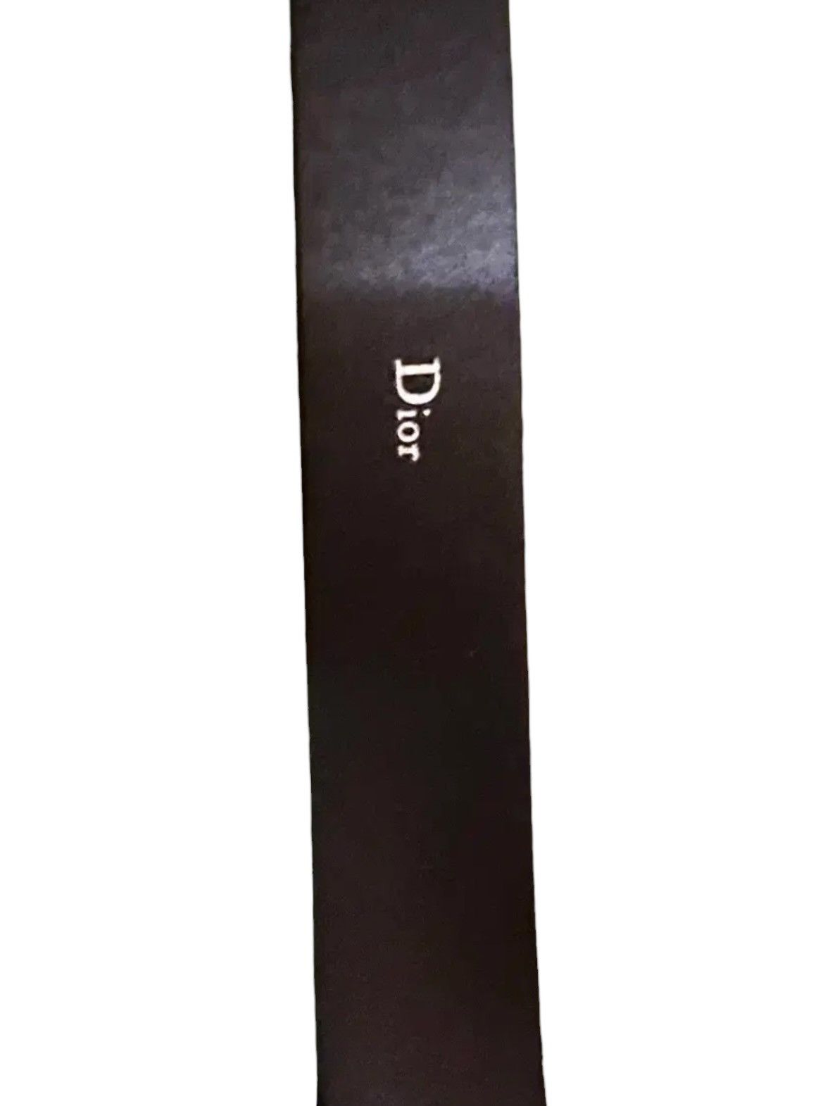 Dior Dior Homme AW2002 REFLEXION Double Buckle Leather Belt Size ONE SIZE - 3 Thumbnail