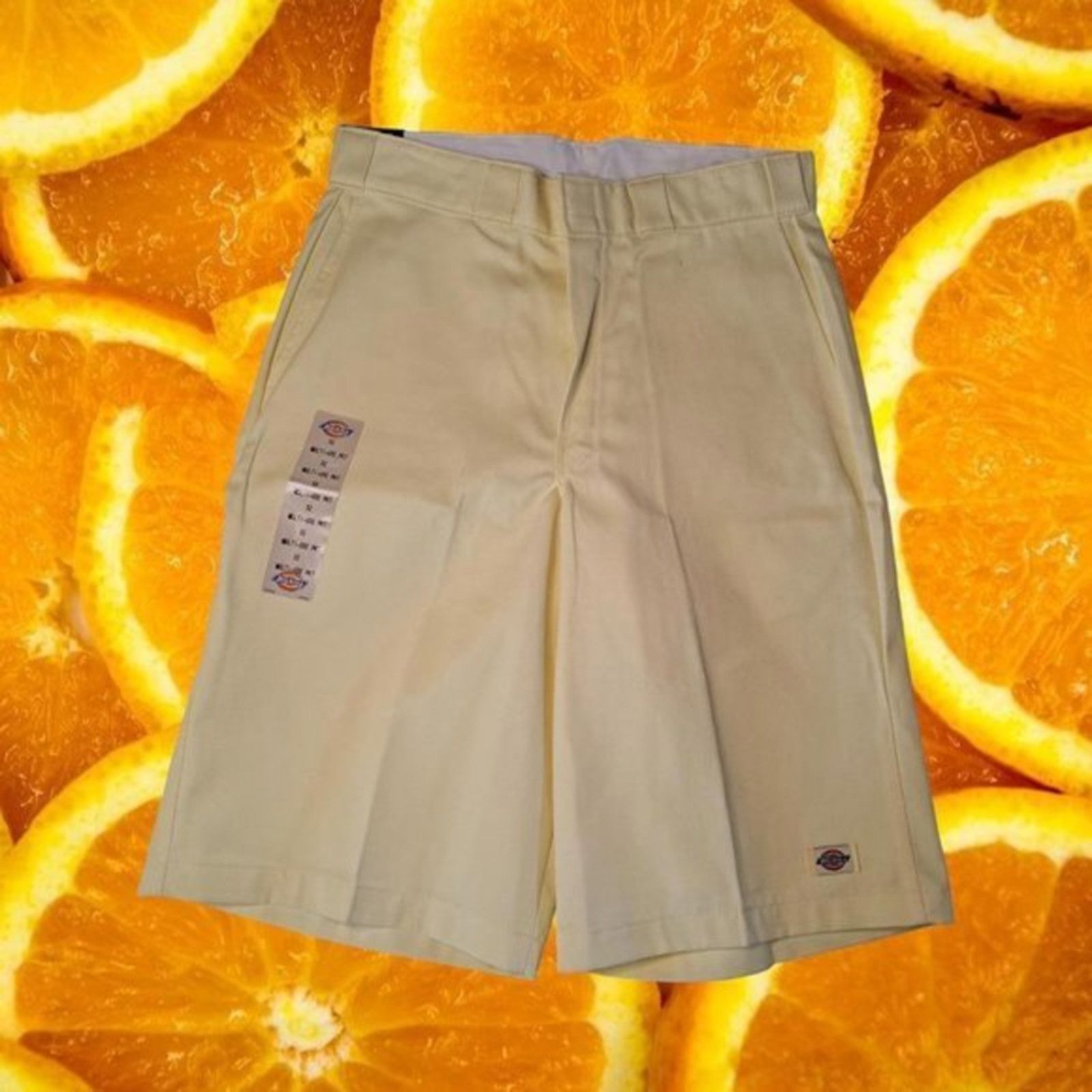 Dickies Brand New Yellow Dickies Multi Pocket Shorts Size 32 Size US 32 / EU 48 - 1 Thumbnail