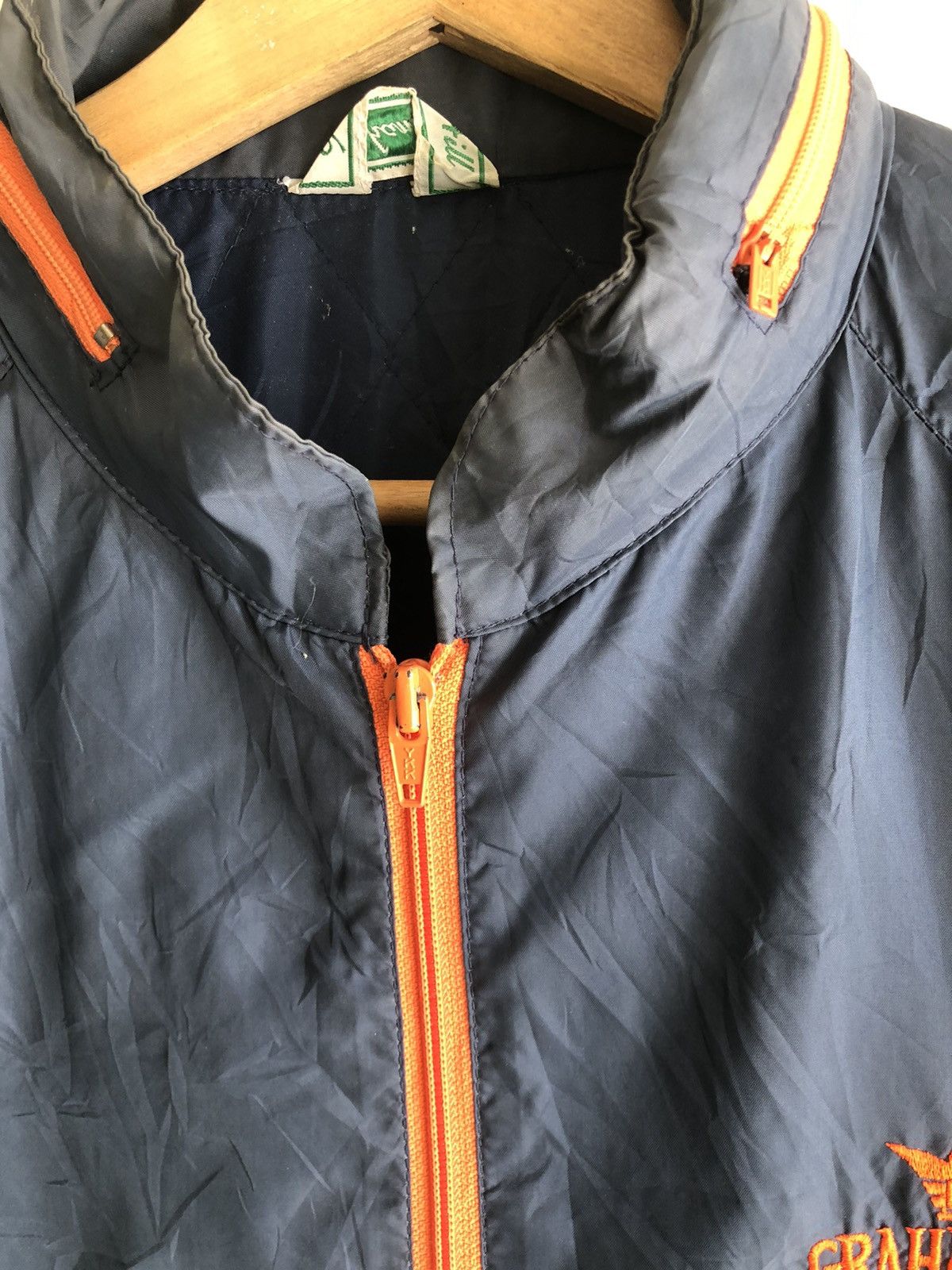 Japanese Brand × Vintage Vintage Y2K Graham Hill three line Stripe Hoodie Size US M / EU 48-50 / 2 - 5 Thumbnail