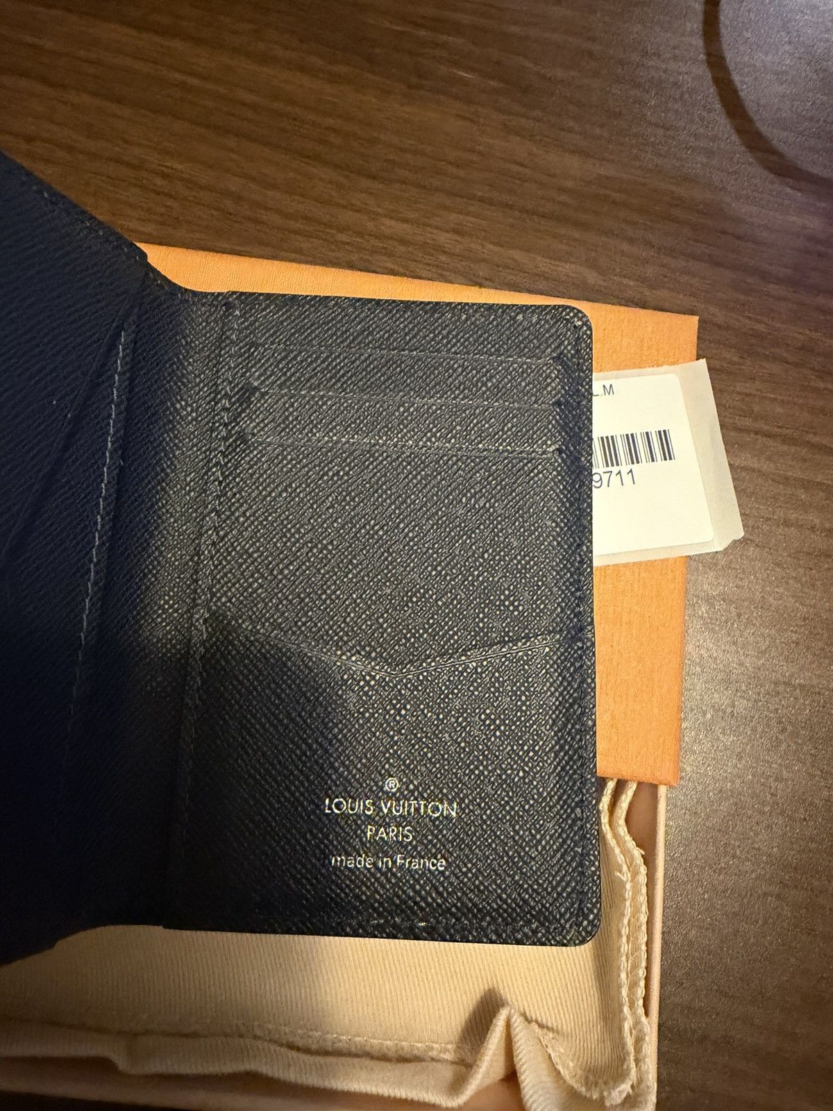 Louis Vuitton Louis Vuitton Damier Graphite Epi Leather Pocket Organizer Size ONE SIZE - 3 Thumbnail