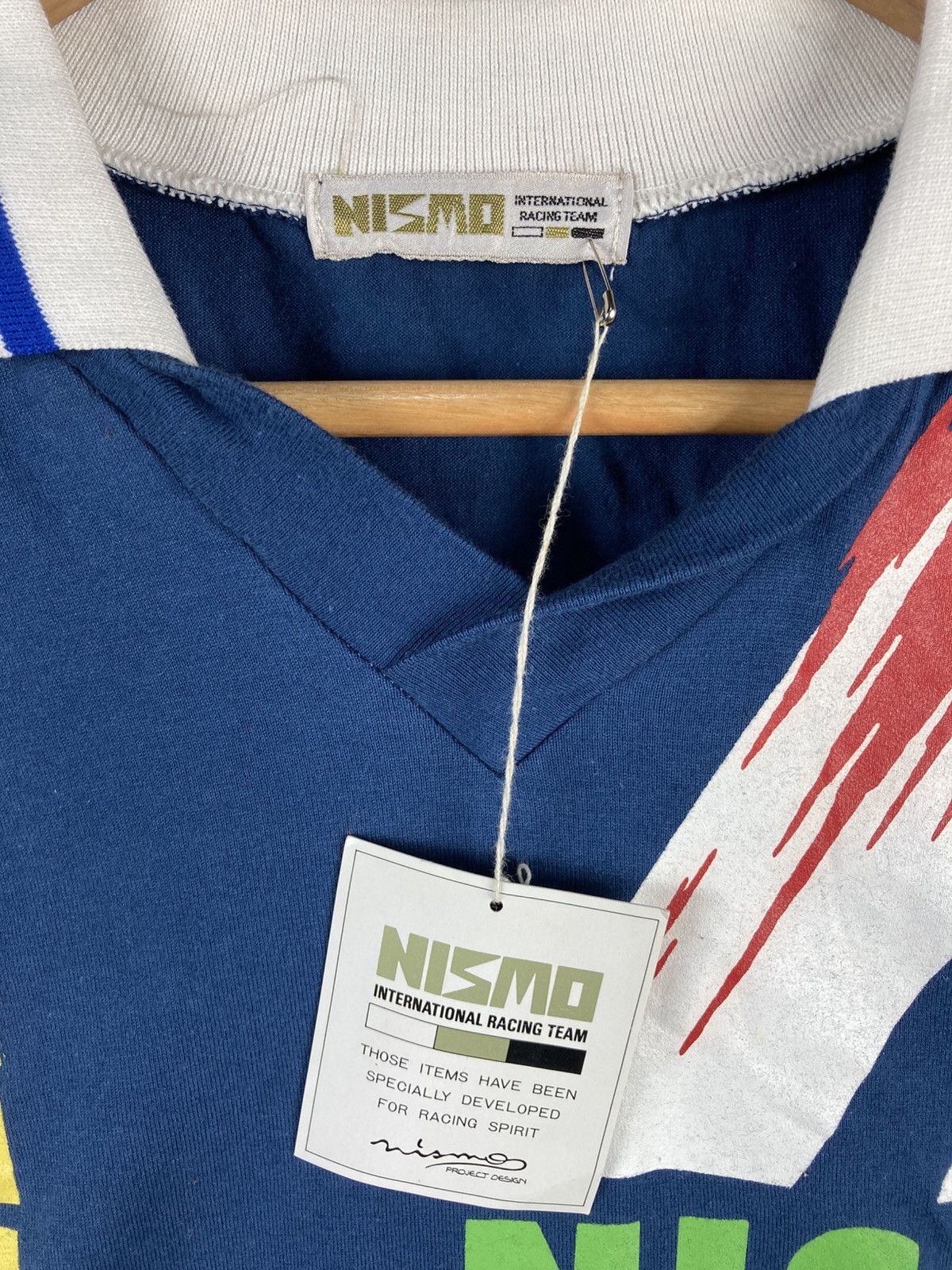 Japanese Brand Deadstock W Tag Nissan Nismo Motorsports Racing Jersey Size US M / EU 48-50 / 2 - 5 Thumbnail
