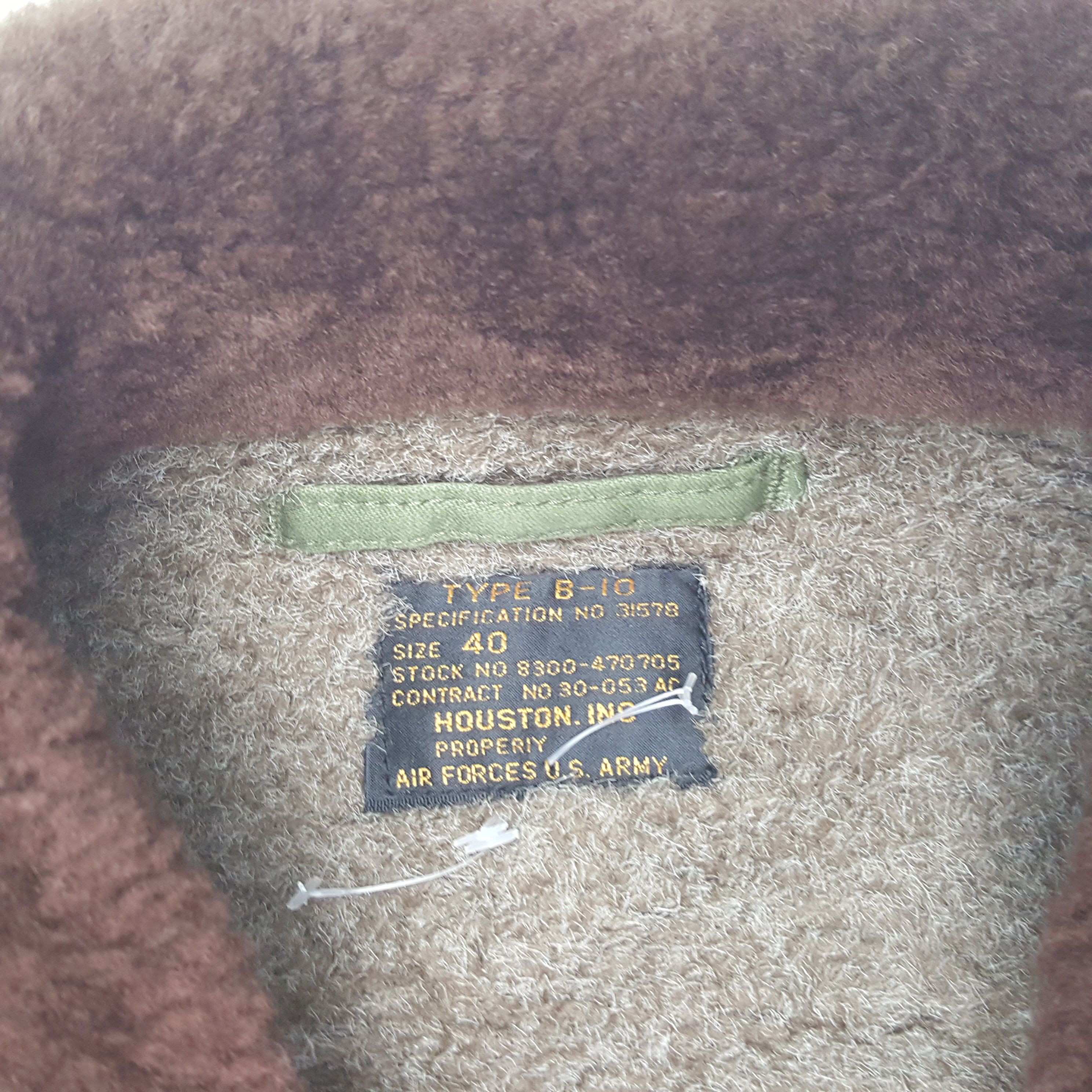 Vintage Army Air Force Jacket 34 Size US L / EU 52-54 / 3 - 4 Thumbnail