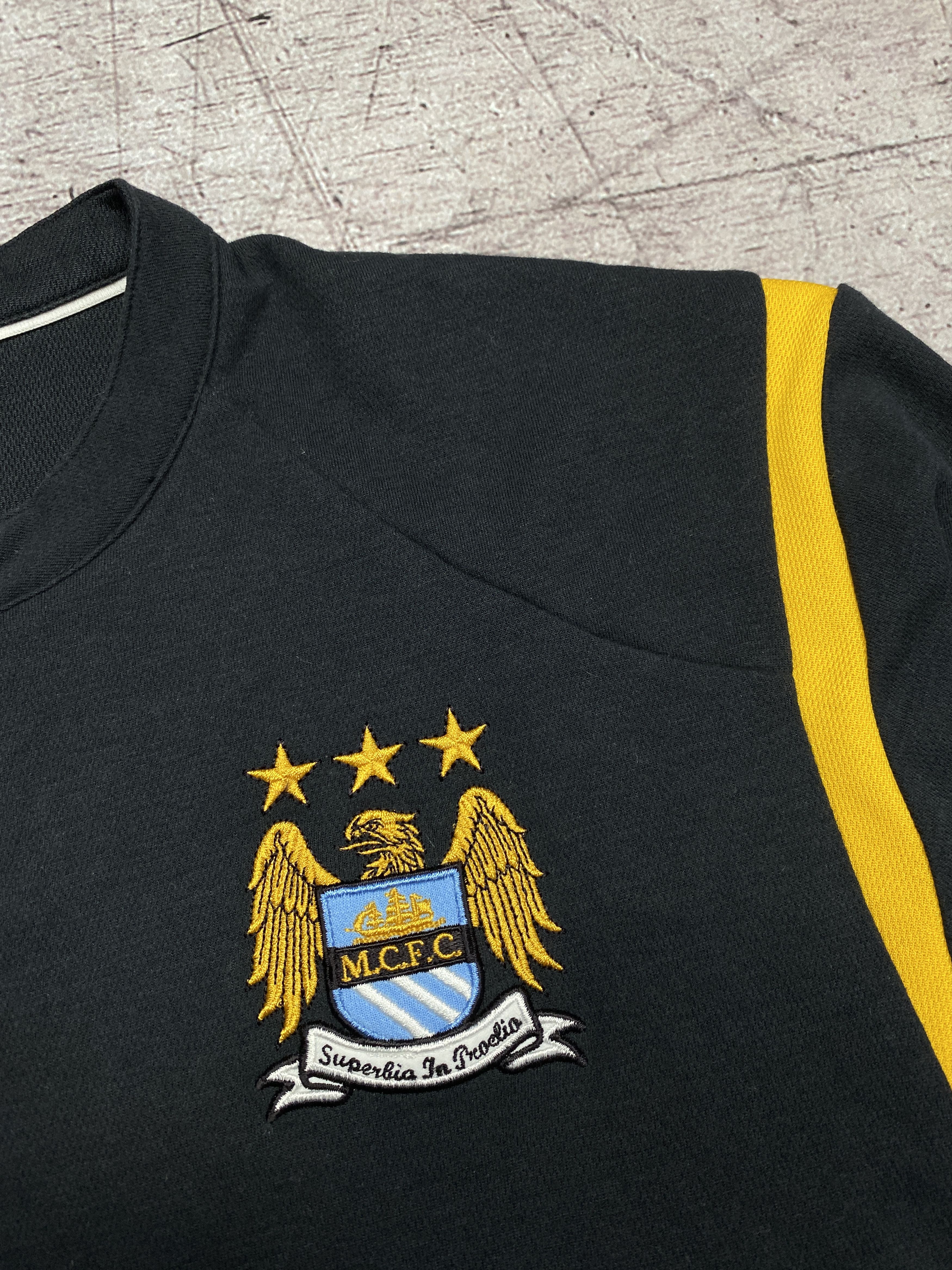 Umbro Umbro Manchester City Vintage Mens Jersey T-Shirt Size US L / EU 52-54 / 3 - 3 Thumbnail