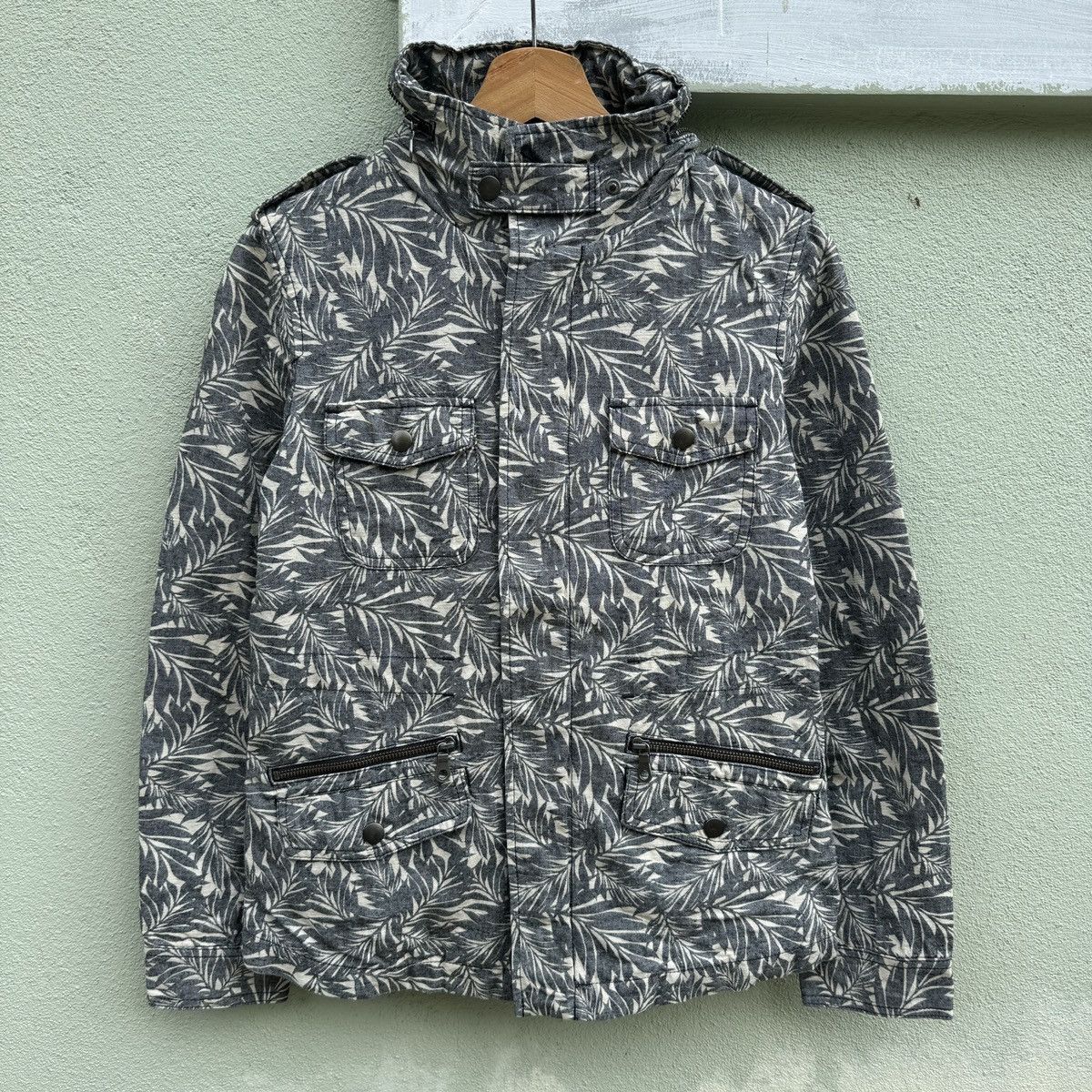 Japanese Brand Japanese Brand 5-five tropical Printed Jacket Size XS / US 0-2 / IT 36-38 - 1 Thumbnail