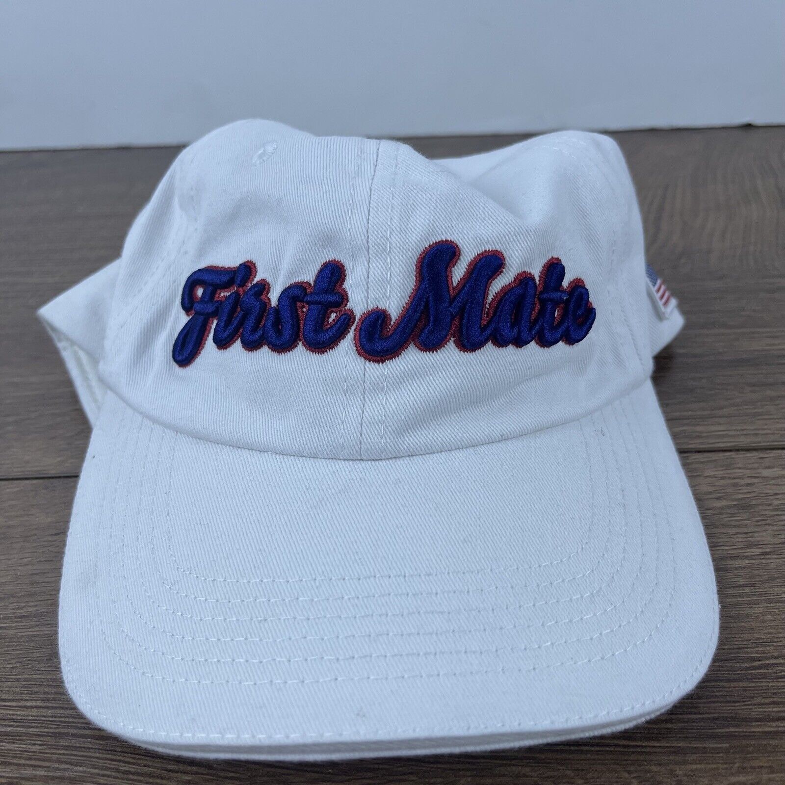 Other First Mate Hat First Mate Adjustable Hat White Adjustable Ha Size ONE SIZE - 4 Thumbnail