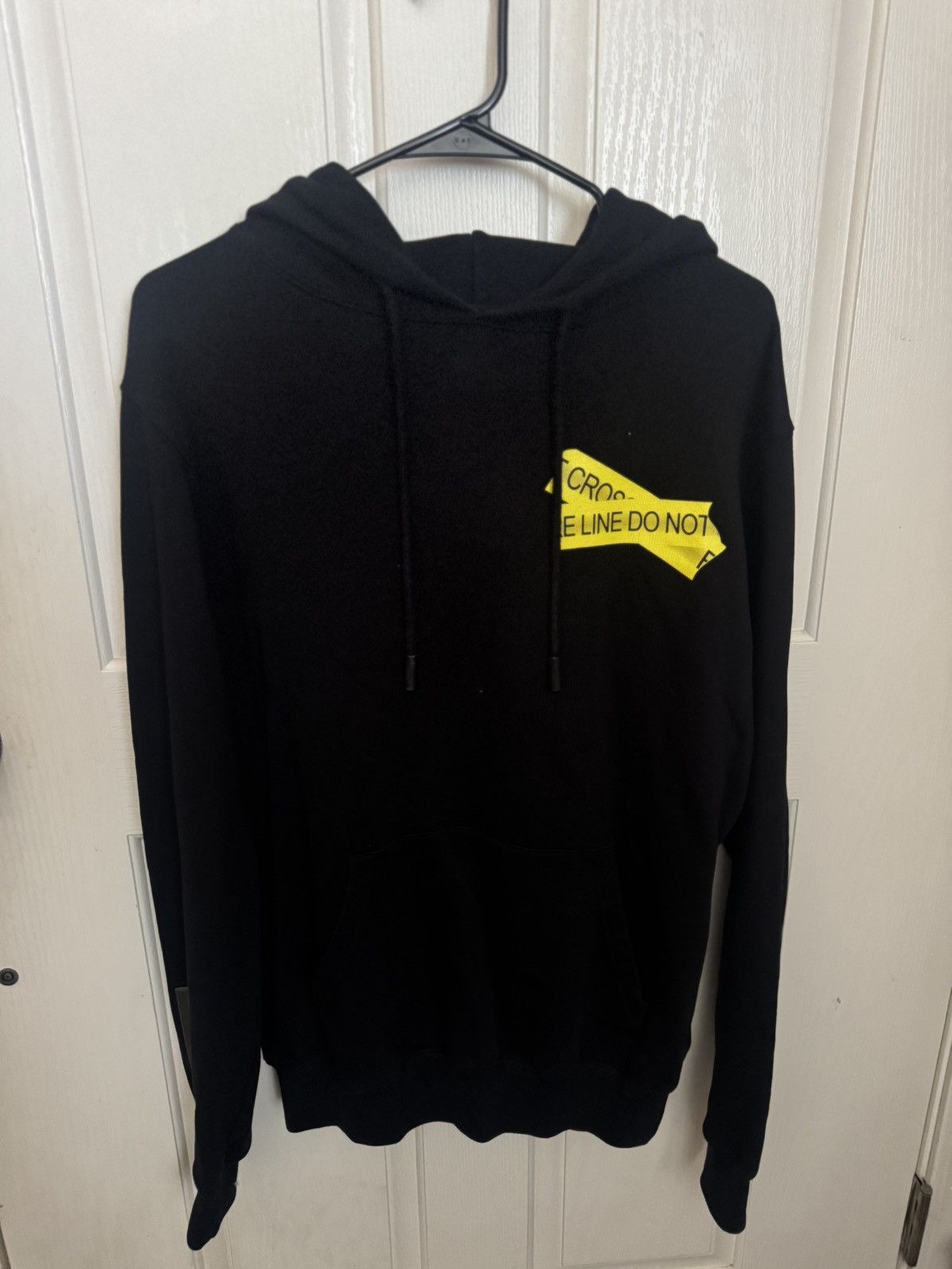 Off-White Caution Tape Off White Hoodie Size US XS / EU 42 / 0 - 2 Thumbnail