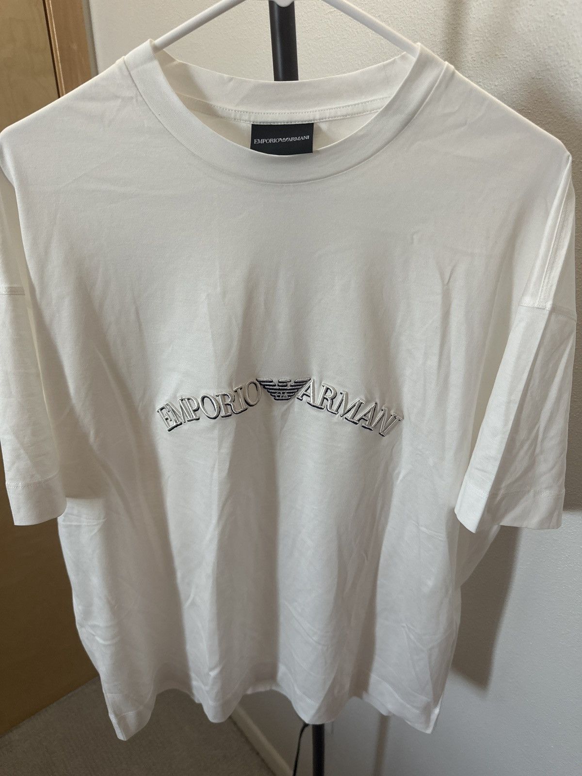 Emporio Armani Emporio Armani 3d text tee Size US L / EU 52-54 / 3 - 1 Thumbnail