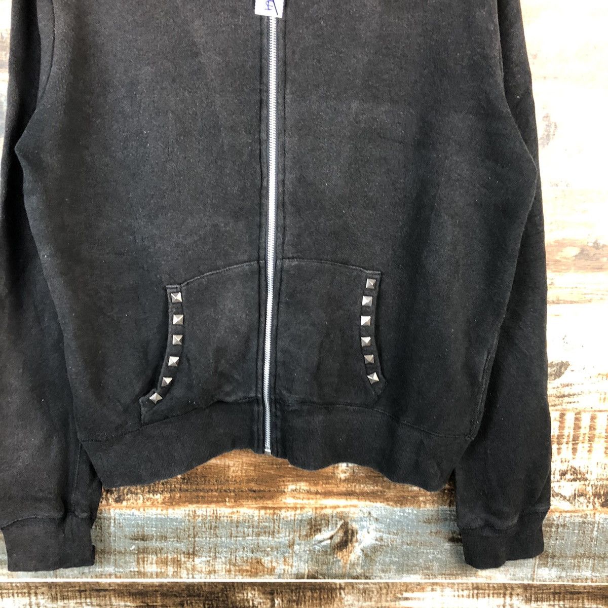 Japanese Brand Cutie Beauty spike Black sweater Hoodie #A2464 Size US M / EU 48-50 / 2 - 6 Thumbnail