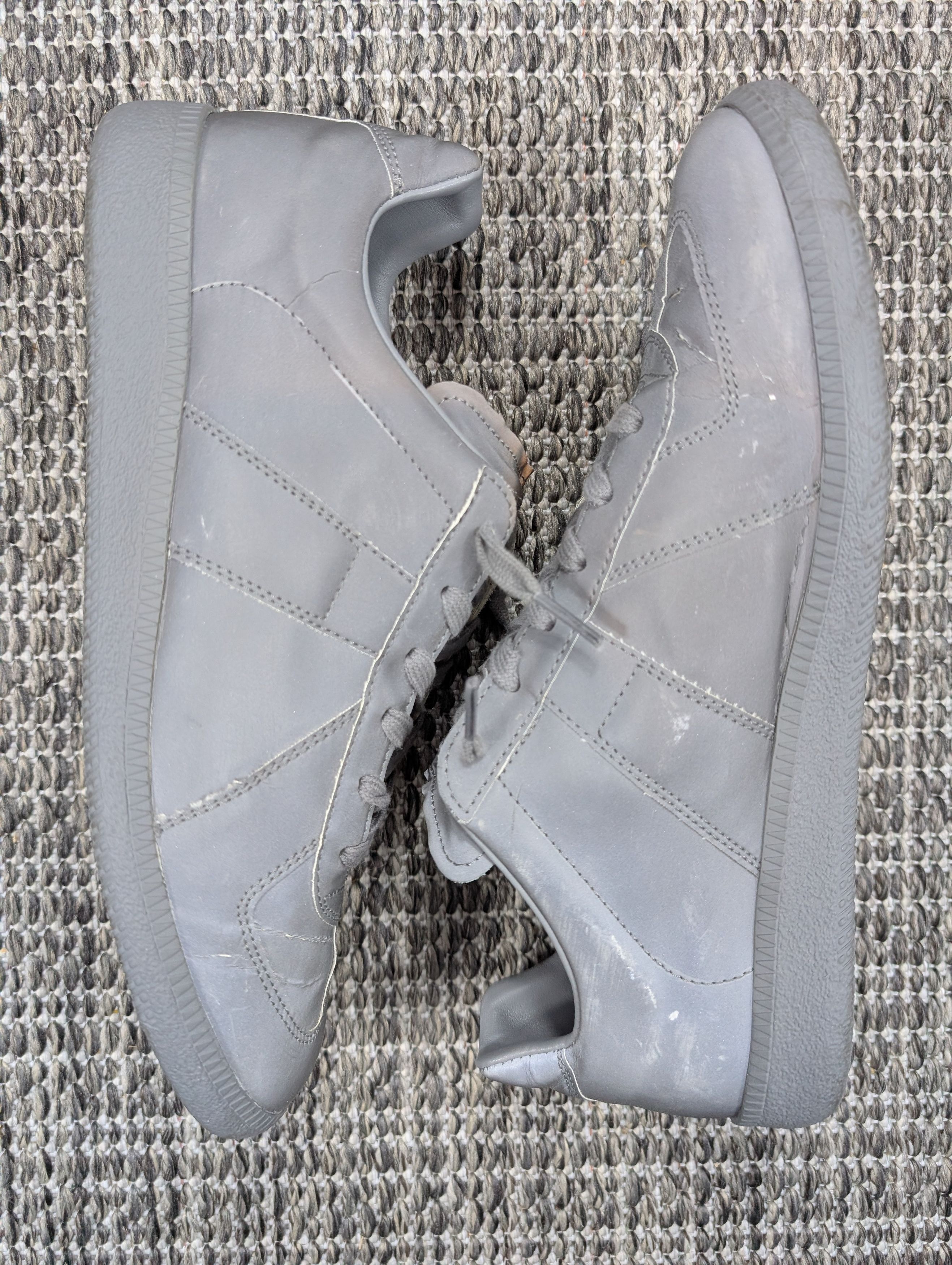Maison Margiela Maison Margiela Gat 3M Reflective Grey Silver Sneakers Size US 9 / EU 42 - 8 Thumbnail