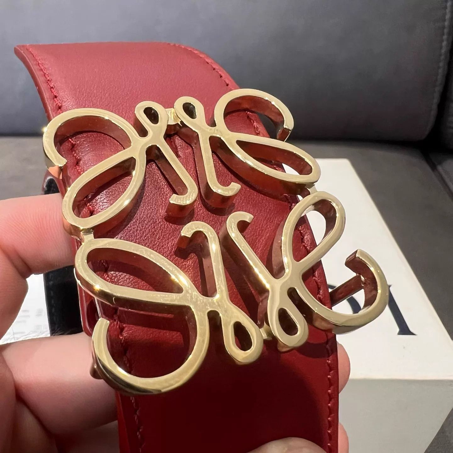 Loewe LOEWE Belt 80CM Original Box FC0094 Size ONE SIZE - 2 Thumbnail