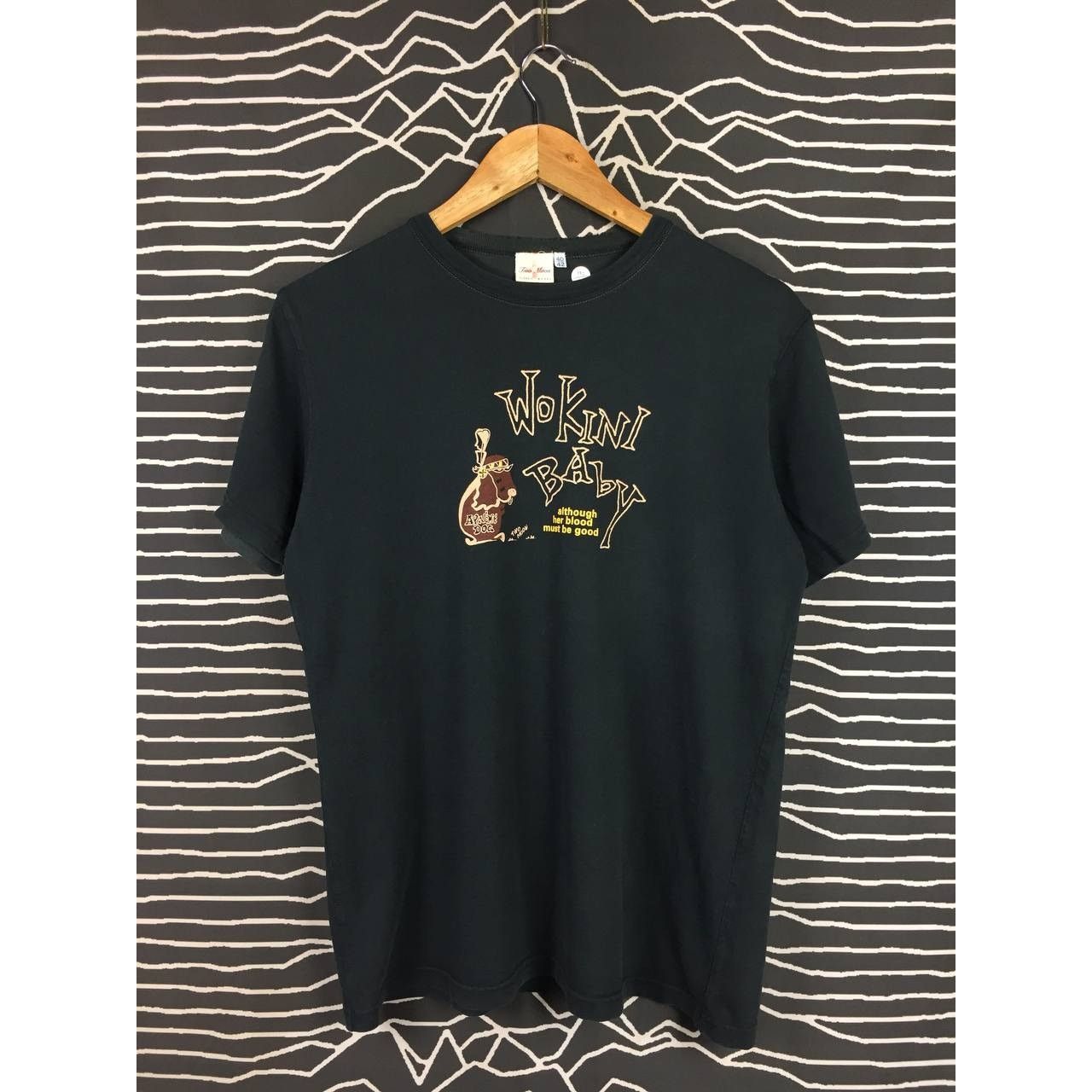 Japanese Brand × Two Moon Two Moon Japanese Brand I Love Dog Wo Kini Baby Tee Size US M / EU 48-50 / 2 - 1 Thumbnail