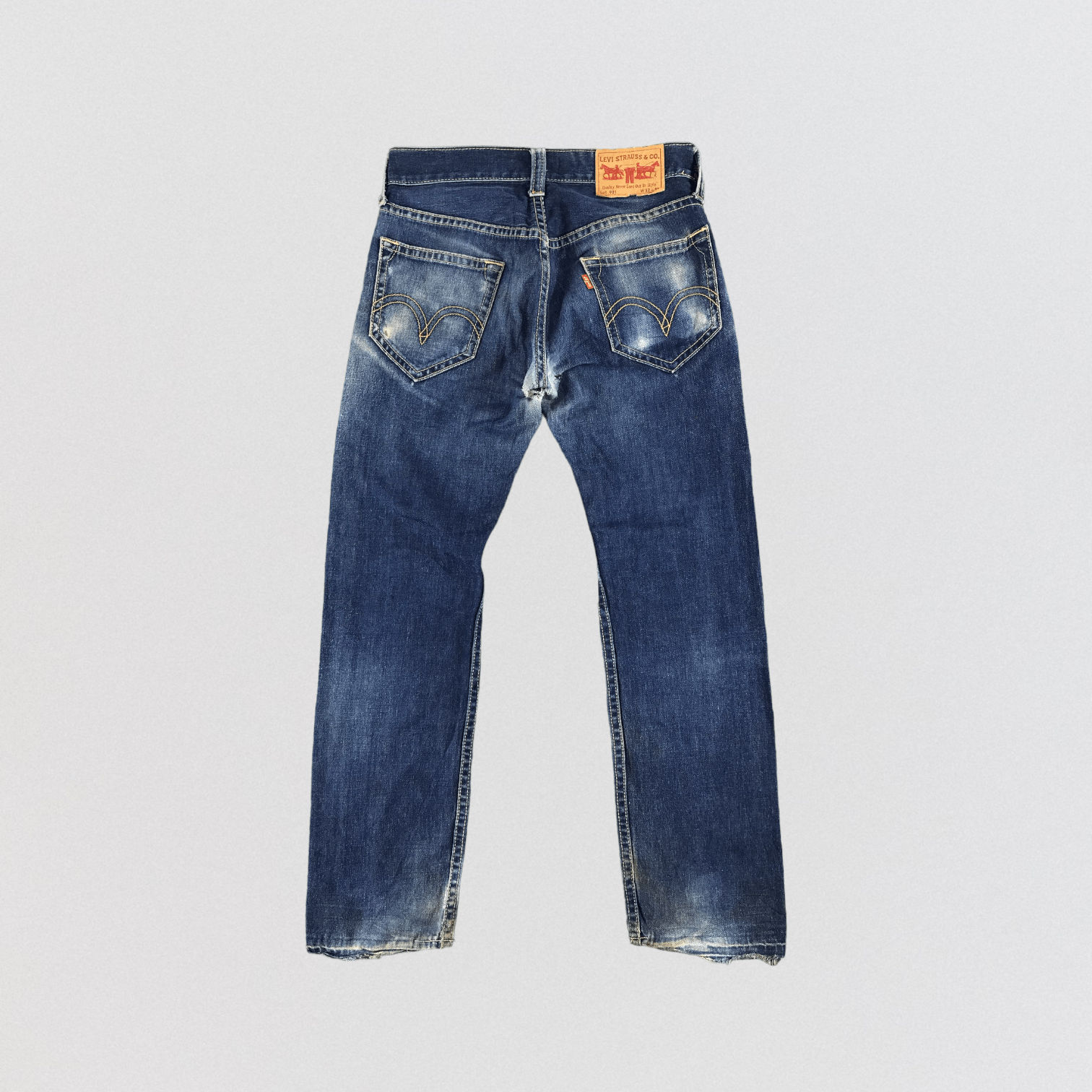 Levi's × Vintage Vintage Levis 901 Jeans-JM402 Size US 33 - 3 Thumbnail