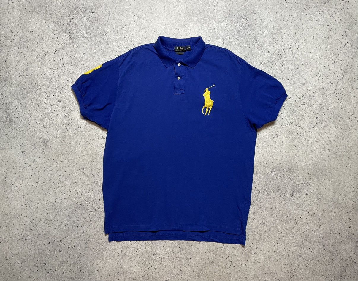 Polo Ralph Lauren Vintage Big Pony Polo T-Shirt Polo Ralph Lauren Y2K #3 PRL Size US XXL / EU 58 / 5 - 1 Thumbnail