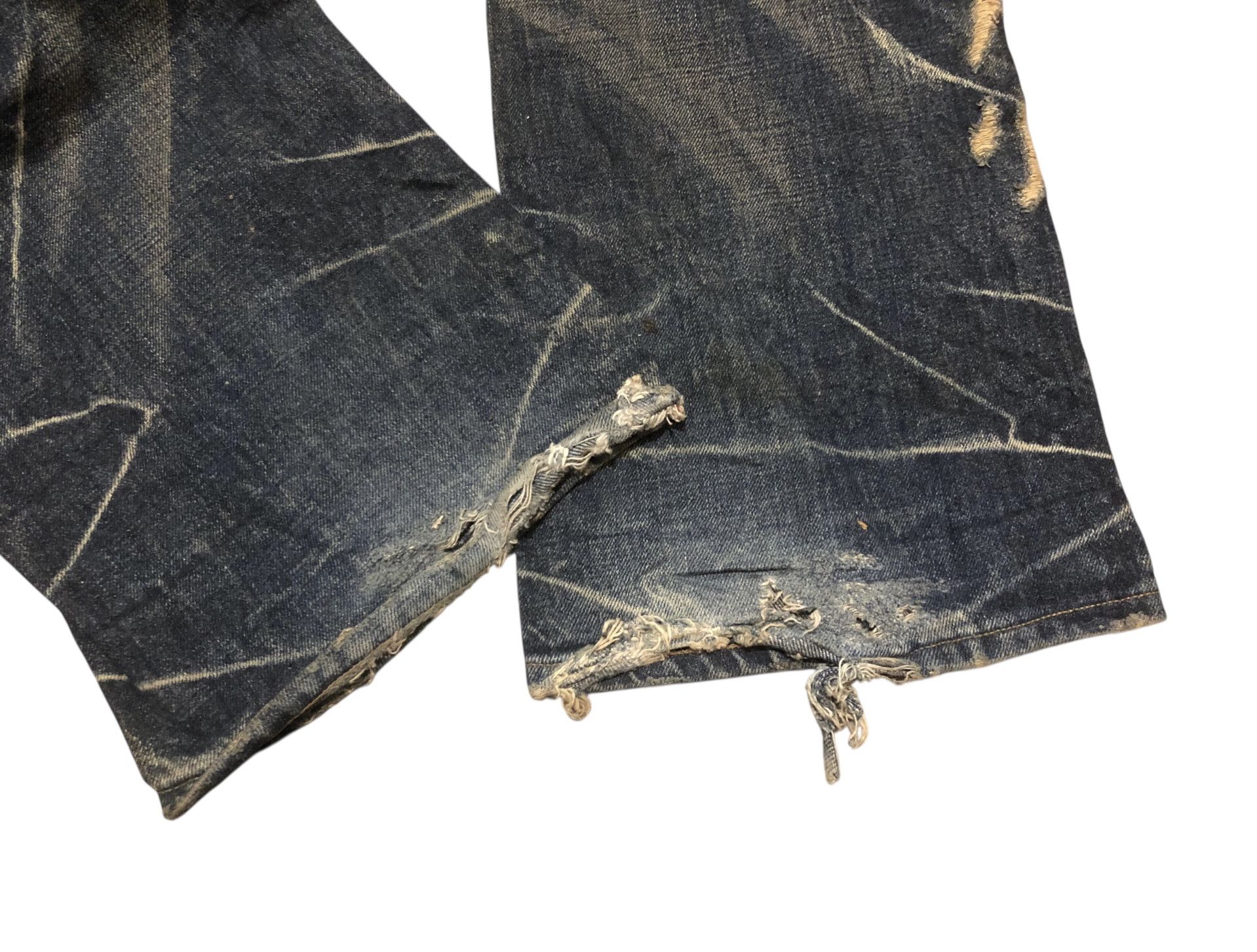 JACKROSE 🔥Y2K JACKROSE Japanese Brand Flared Bootcut Denim Jeans Size US 33 - 15 Thumbnail