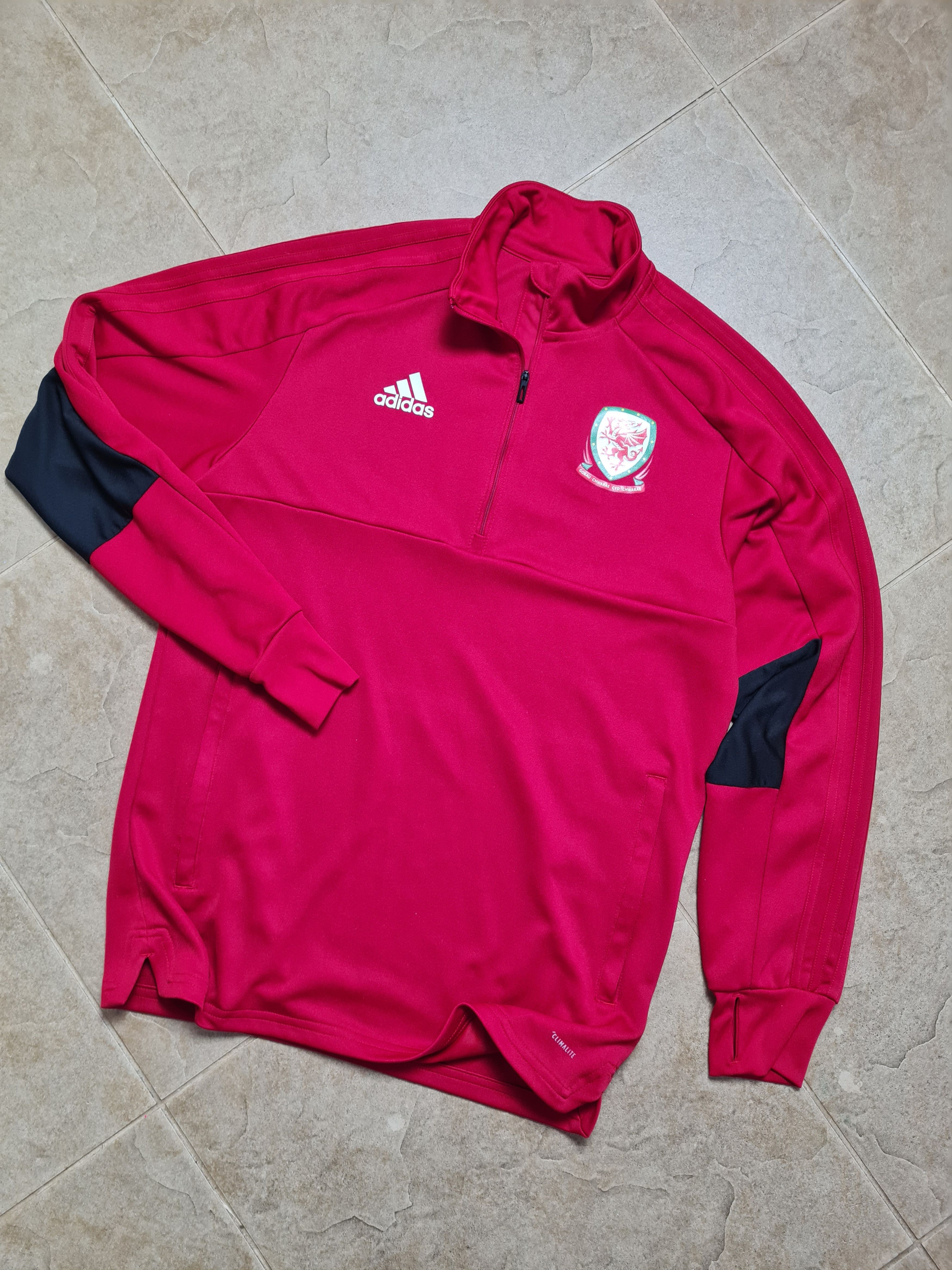 Adidas Training Track Adidas 19-20 Wales Maillot Trikot Camiseta Size US M / EU 48-50 / 2 - 5 Thumbnail