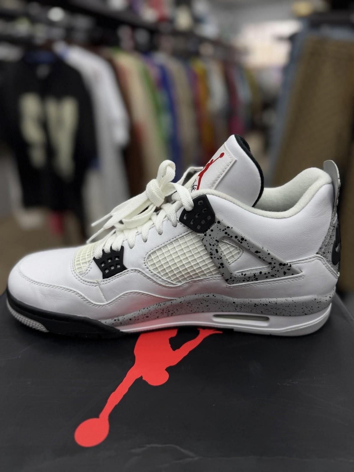 Jordan Brand Size 11.5 - Jordan 4 Retro OG Mid White Cement 2016 NEW Size US 11.5 / EU 44-45 - 10 Thumbnail