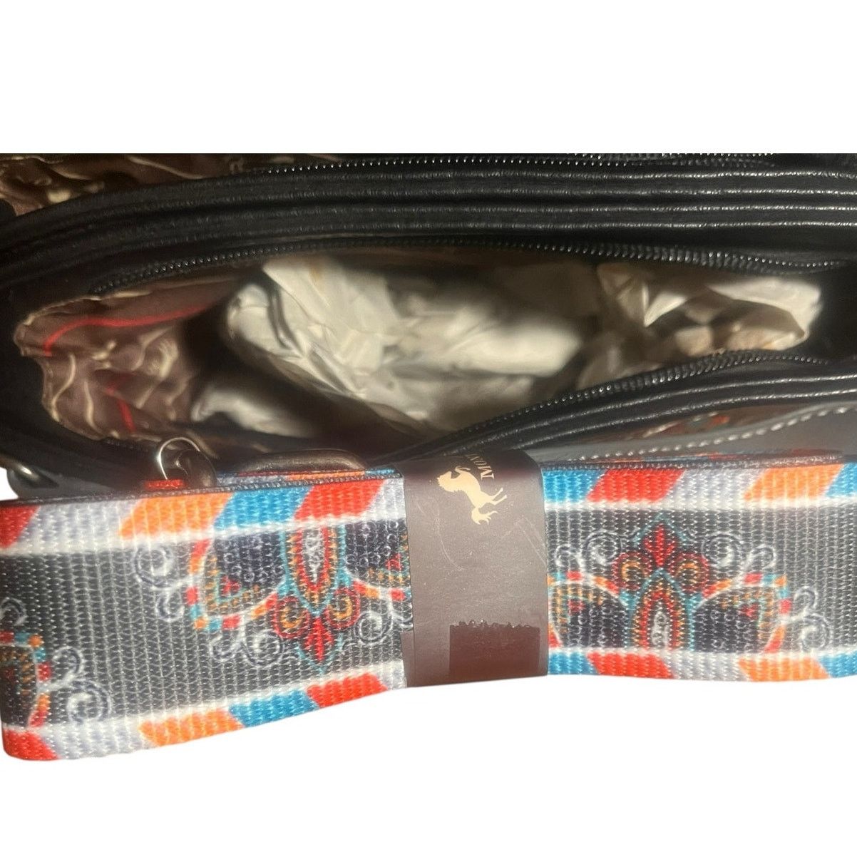 Other Mountain West Embroidered & Beaded Leather Bag & Wallet Size ONE SIZE - 8 Thumbnail