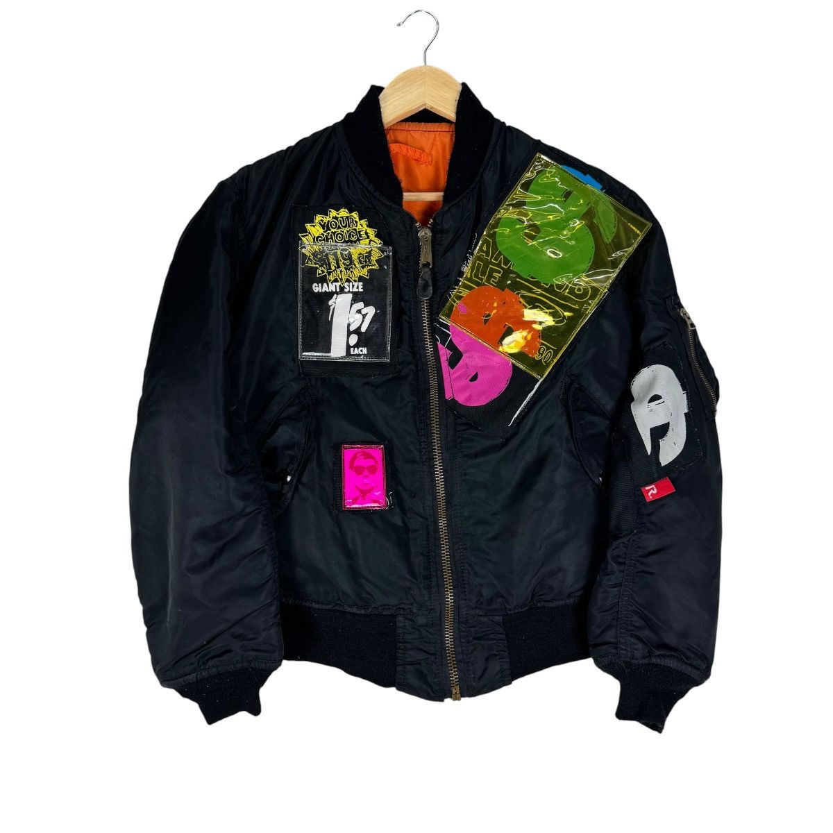 Alpha Industries ☀️ALPHA INDUSTRIES MA-1 CUSTOM BOMBER JACKET Size US M / EU 48-50 / 2 - 1 Thumbnail