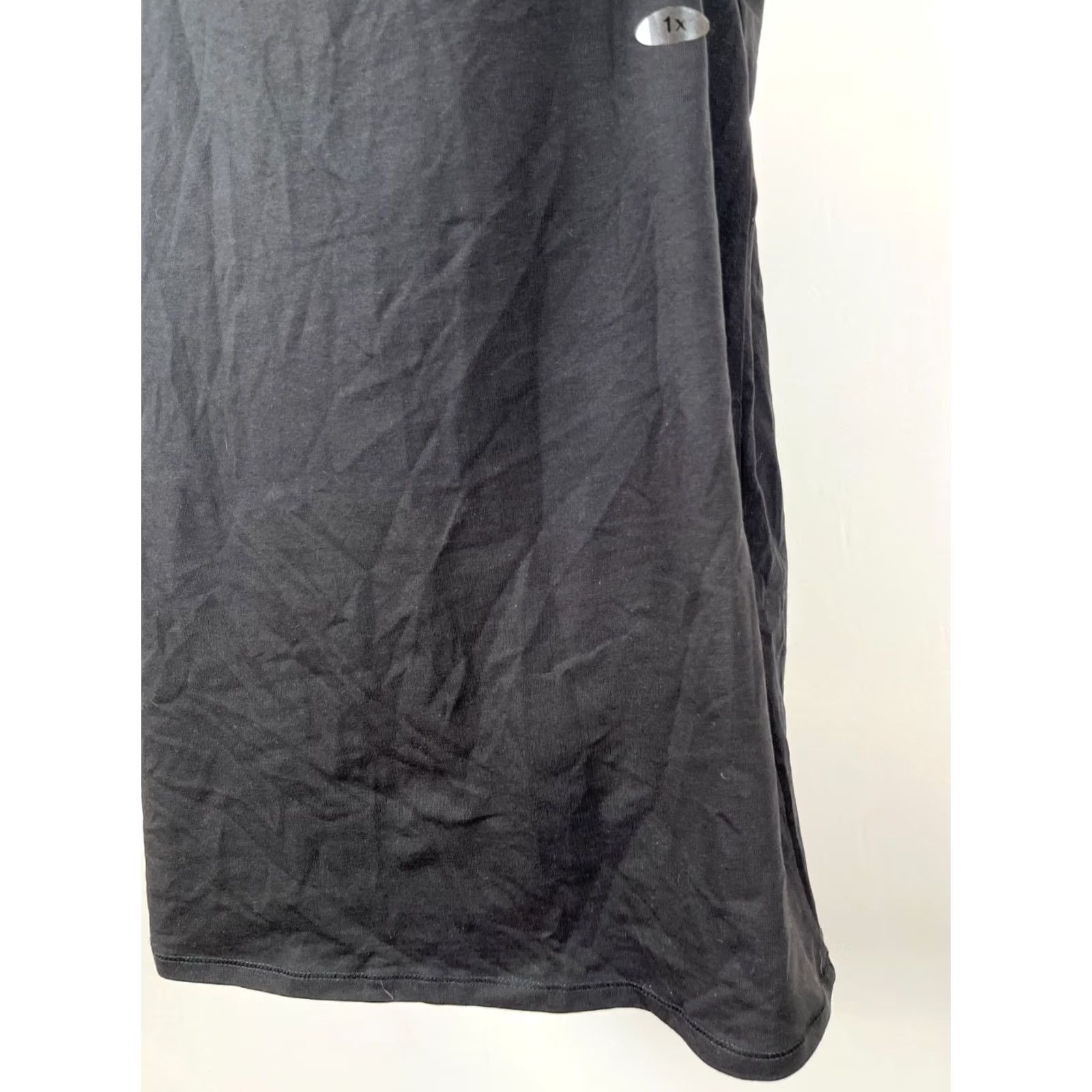 Vintage Maurices Tank Top Womens 1X Black Pullover Sleeveless V Neck Casual Comfort Shirt Adults 1X Black Tank Womens VSN? Size XL / US 12-14 / IT 48-50 - 4 Thumbnail