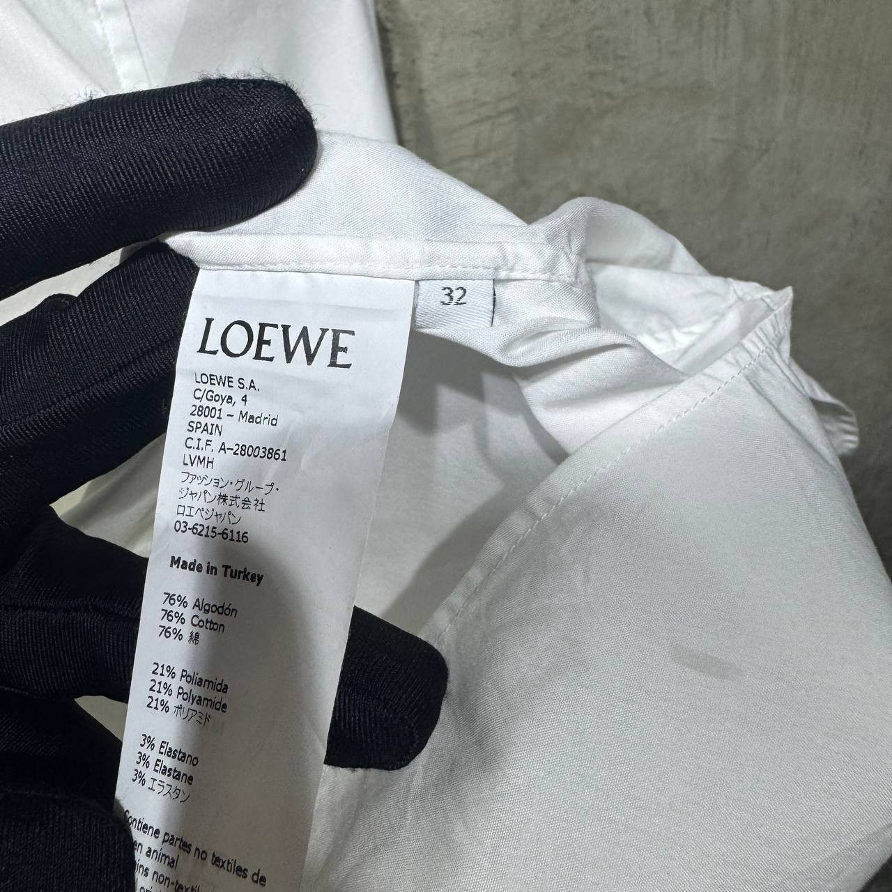 Loewe Loewe Draped button down long sleeves Size XXS / US 00 / IT 34 - 13 Thumbnail