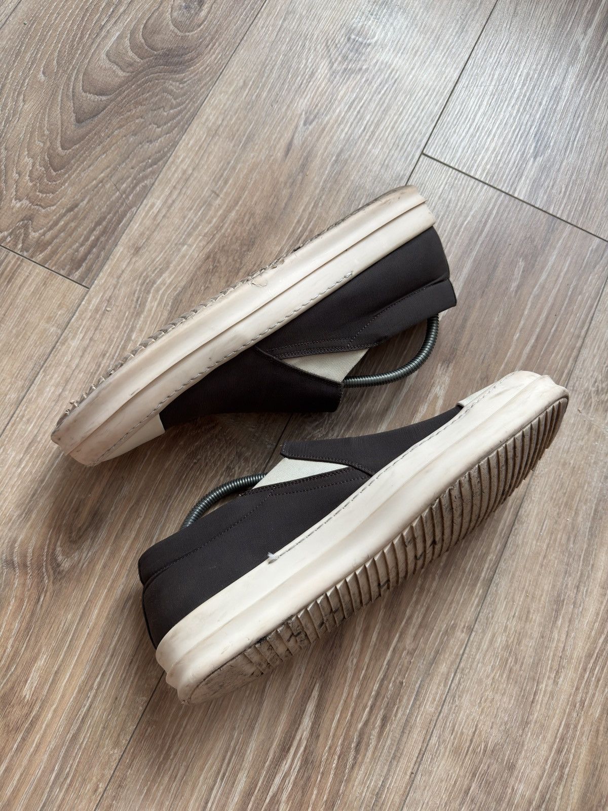 Rick Owens Rick Owens Drkshdw Slip-On Sneakers Size US 12 / EU 45 - 4 Thumbnail