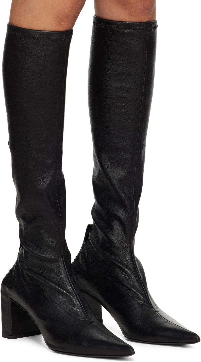 Jil Sander o1y1025 Boots in Black Size US 5 / IT 35 - 2 Thumbnail